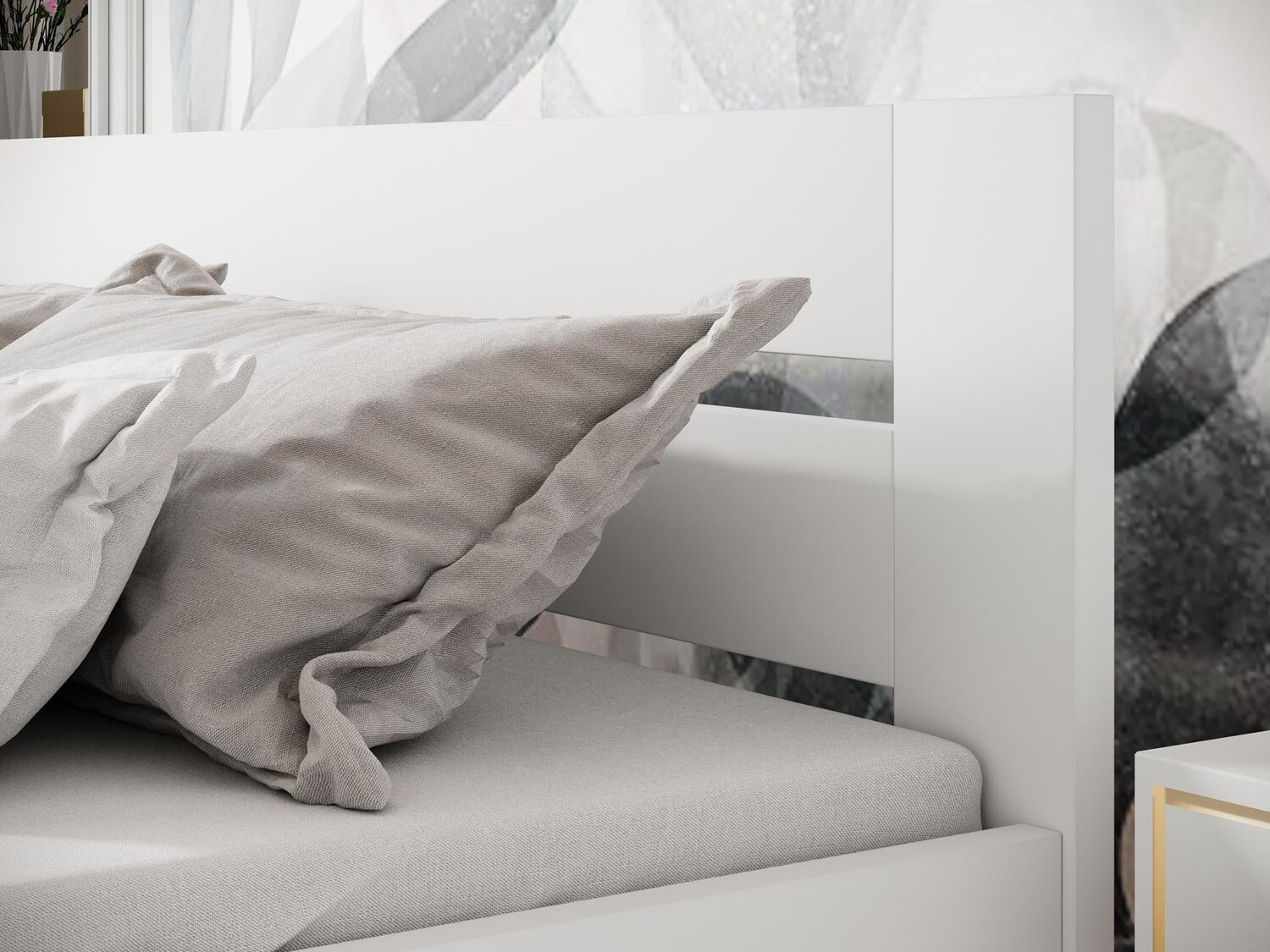 Легло Houston 1686 (Бял)