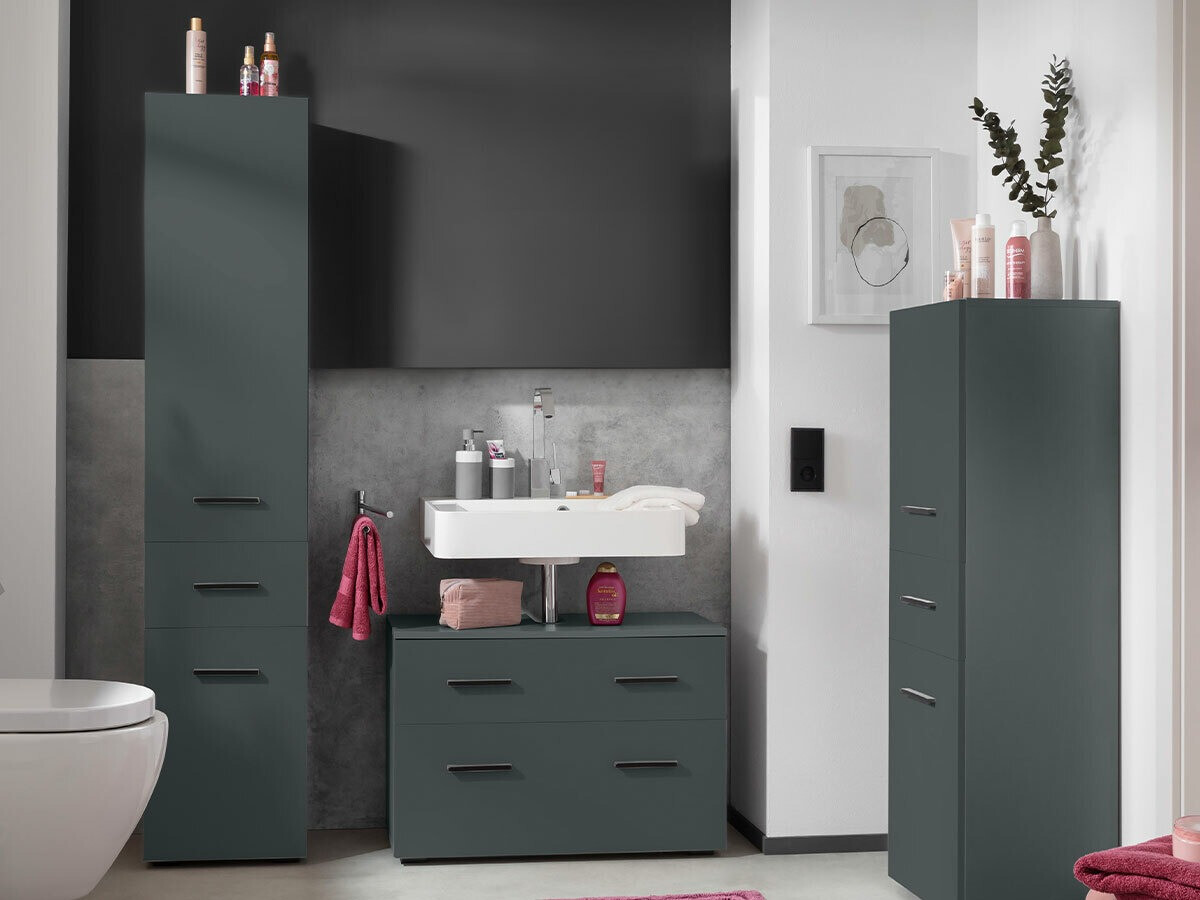 Комплект за баня Larlori 105 (Антрацит)