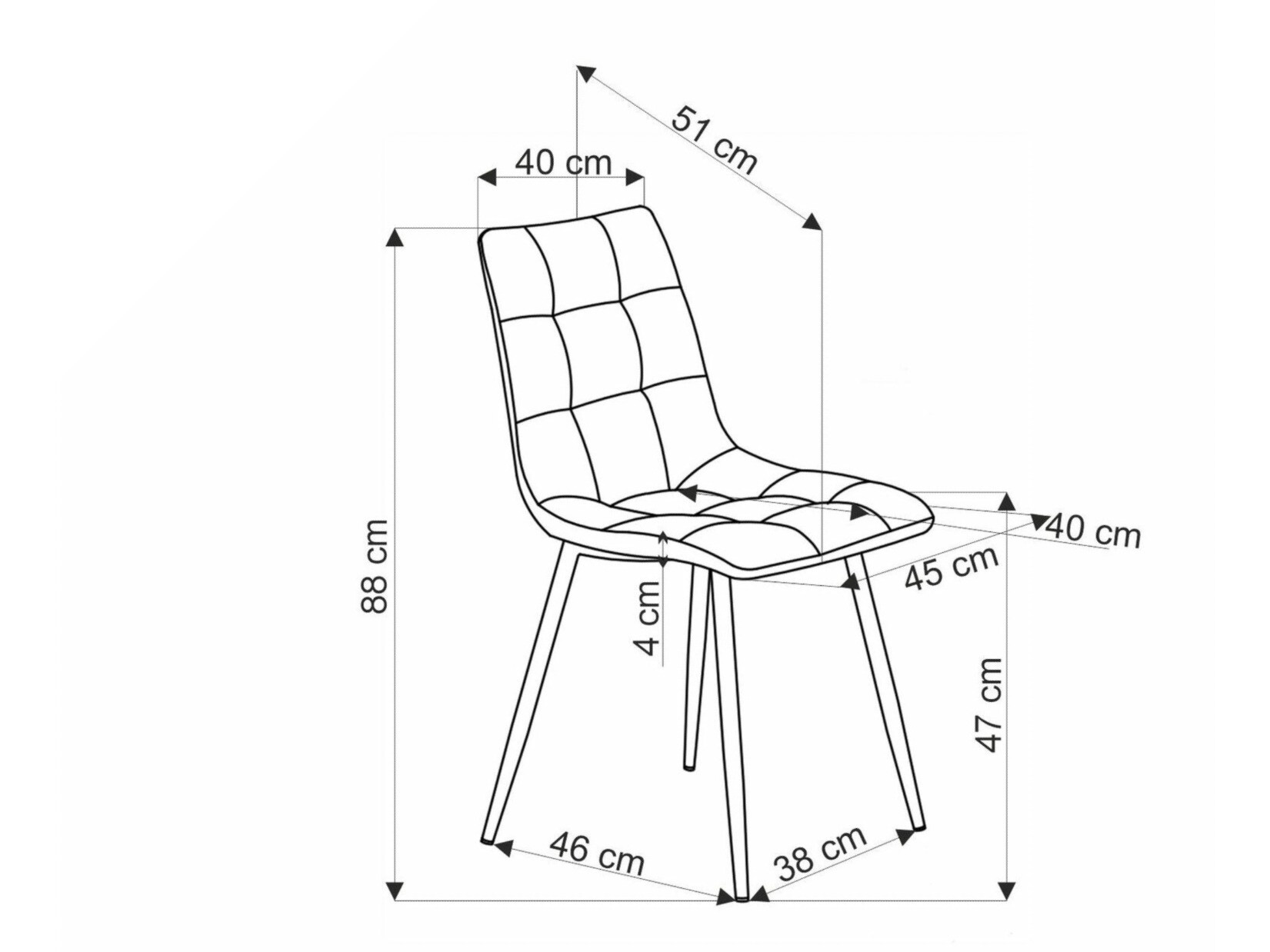 Стол Houston 1783 (Бежов)