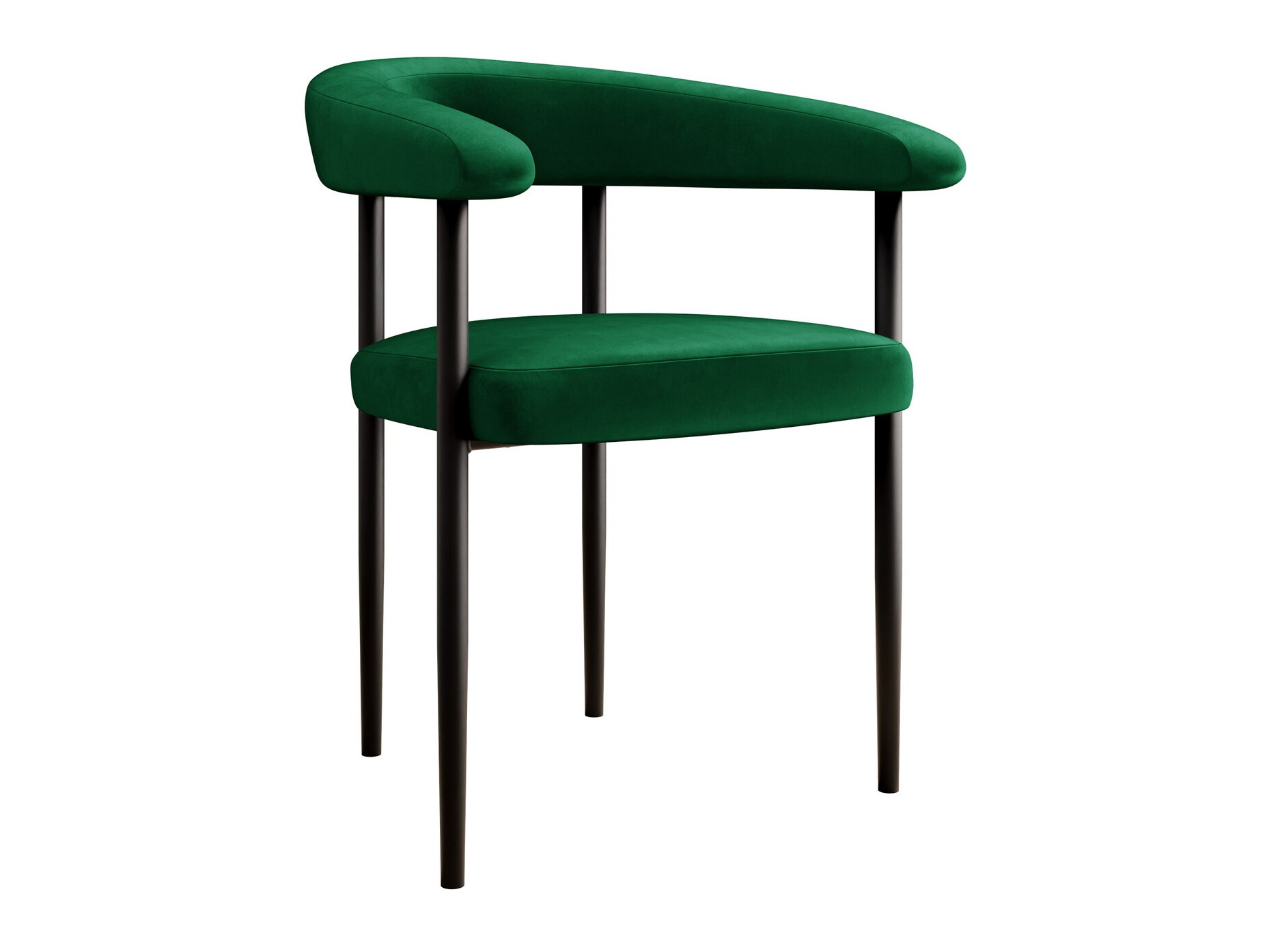 Стол Jackson 110 (Черен + Magic Velvet 2225)