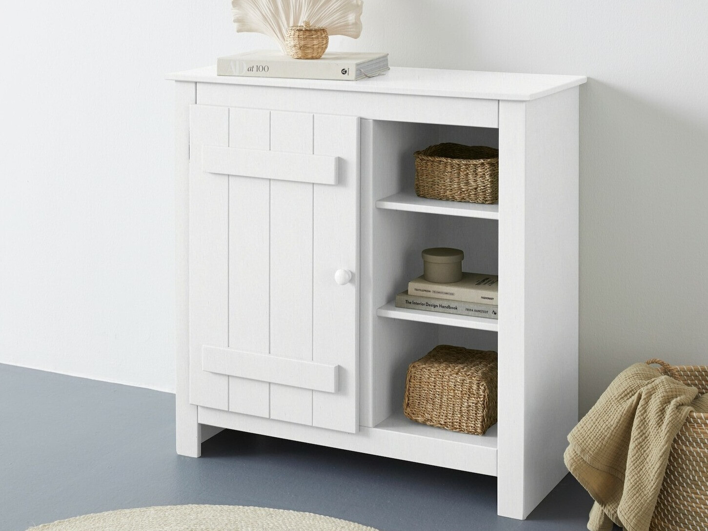 Шкаф Denton 1275 (Бял)