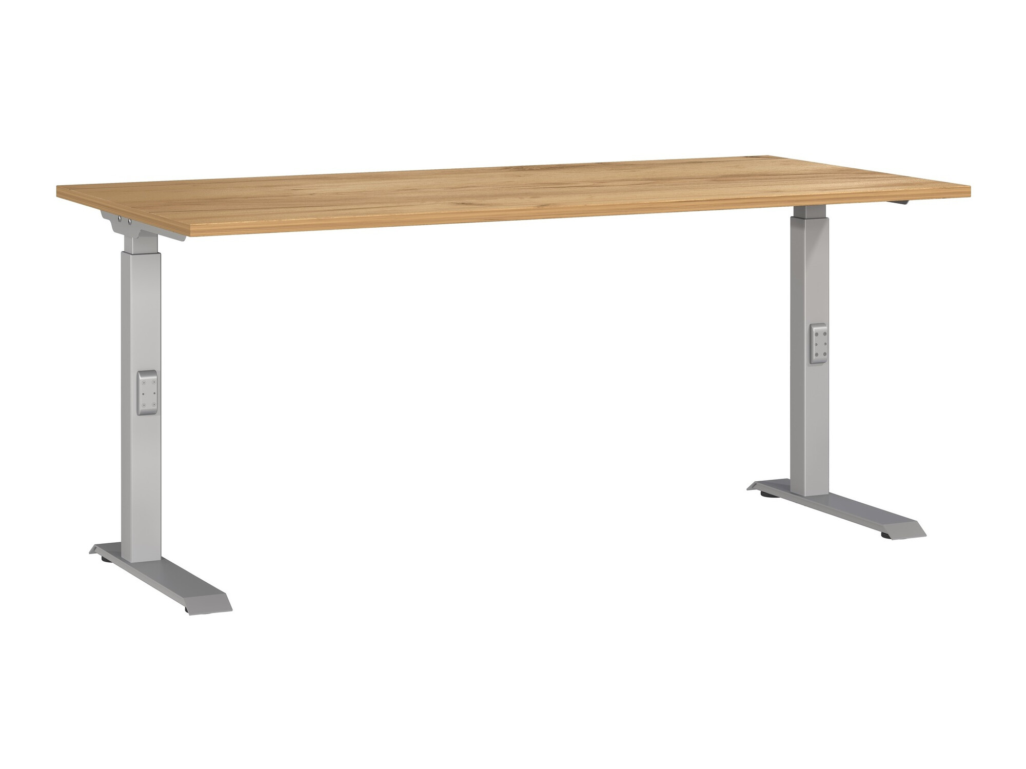 Офис бюро Sacramento 421 (Navarra дъб + Сребро)