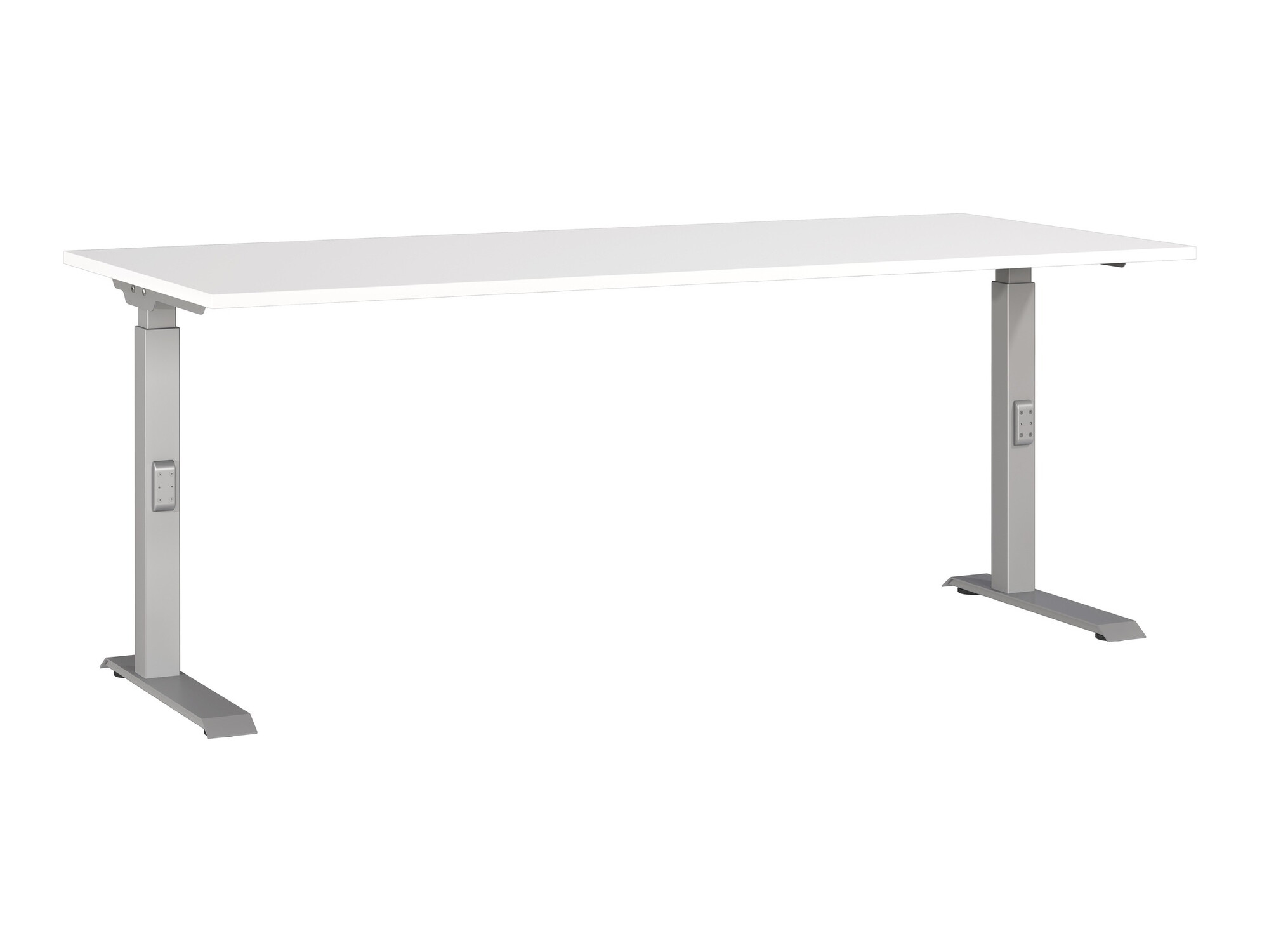 Офис бюро Sacramento 422 (Бял + Сребро)