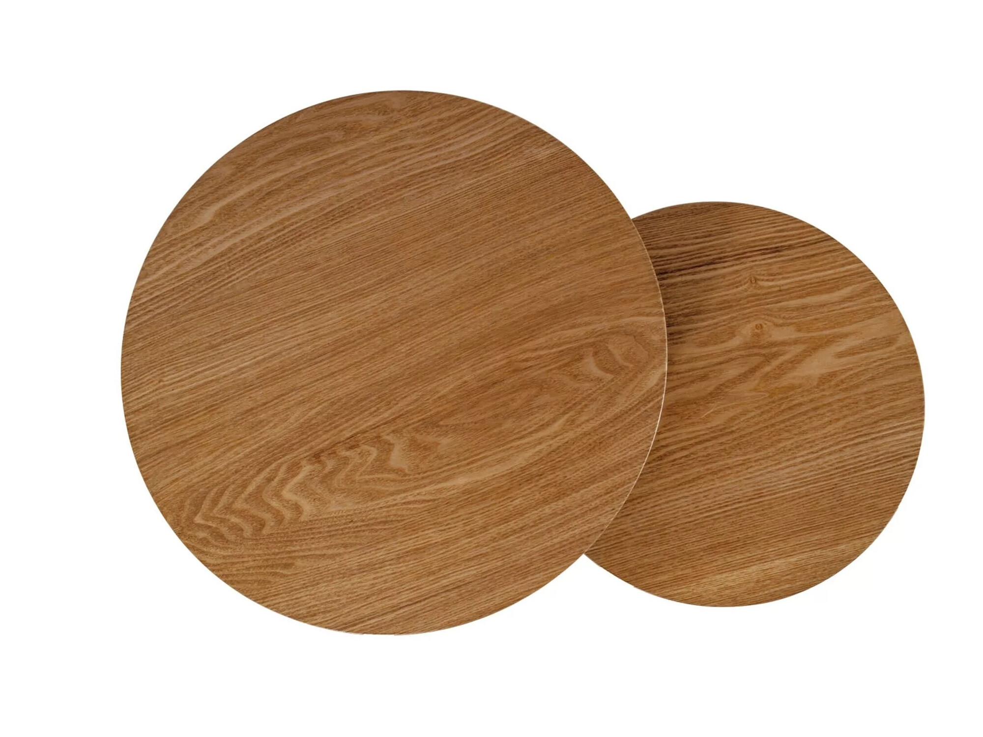 Комплект масички за кафе Detroit 486 (Черен + Дъб)