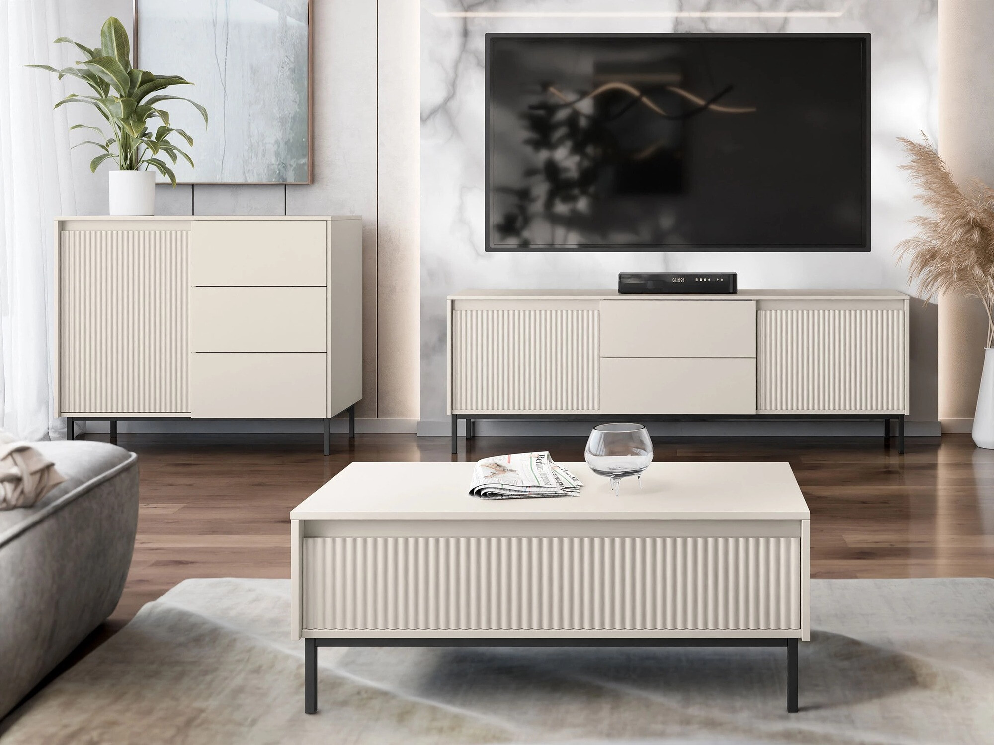 Комплект за хол Comfivo Delruva II (Кашмир)