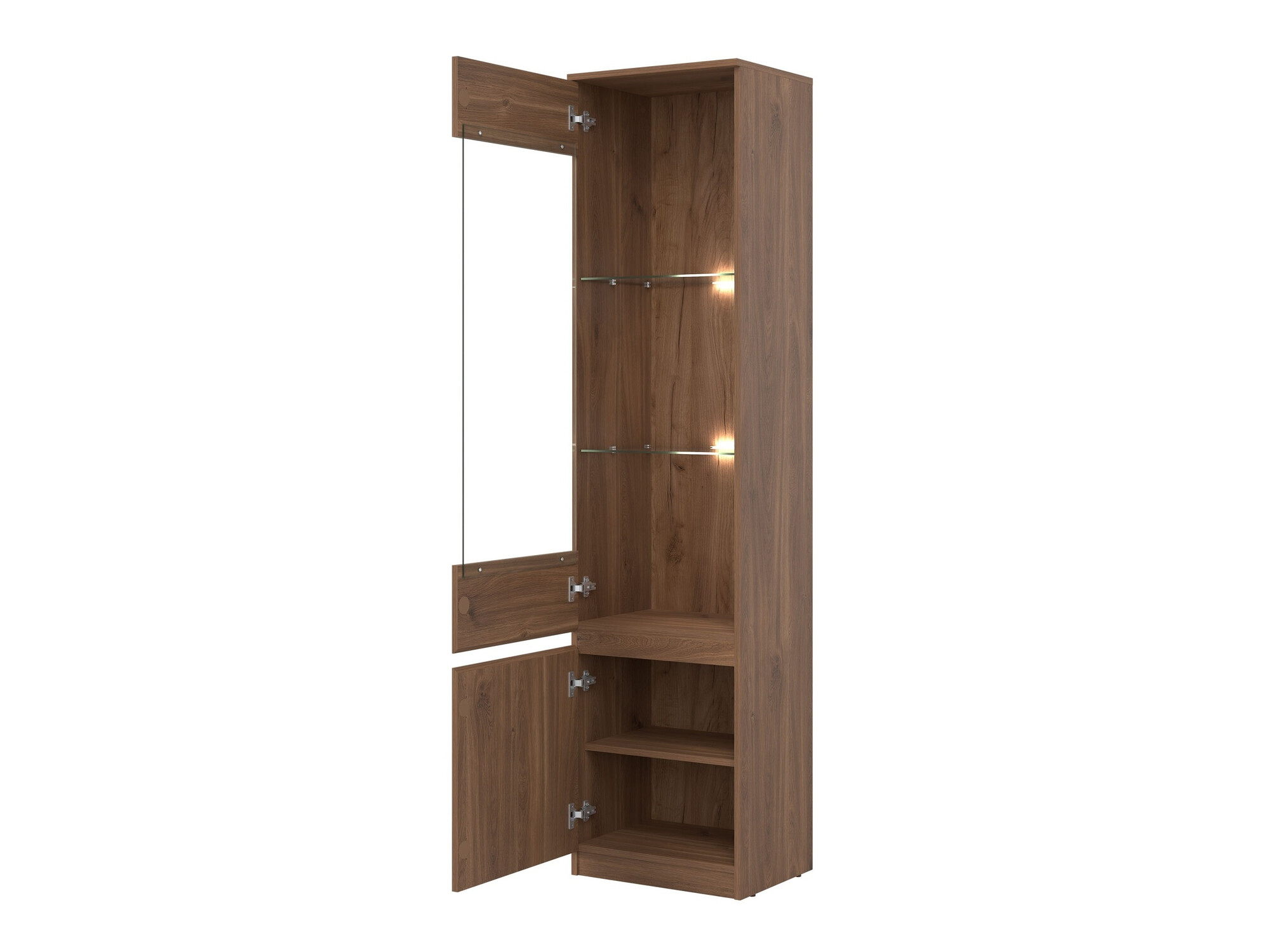 Етажерка Catelbi 121 (Тъмен дъб)
