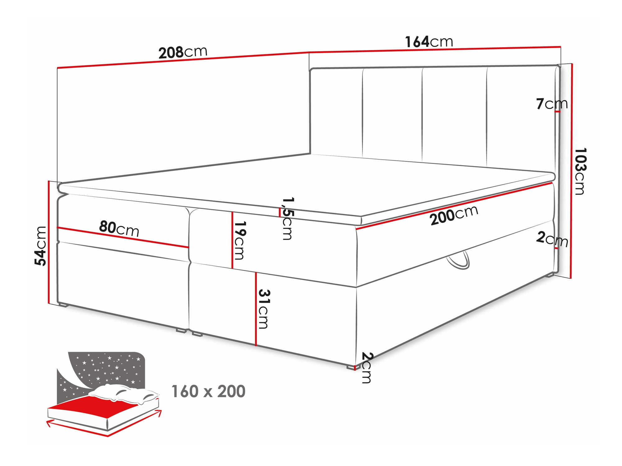 Континентално легло Oppidum (Manila 02)