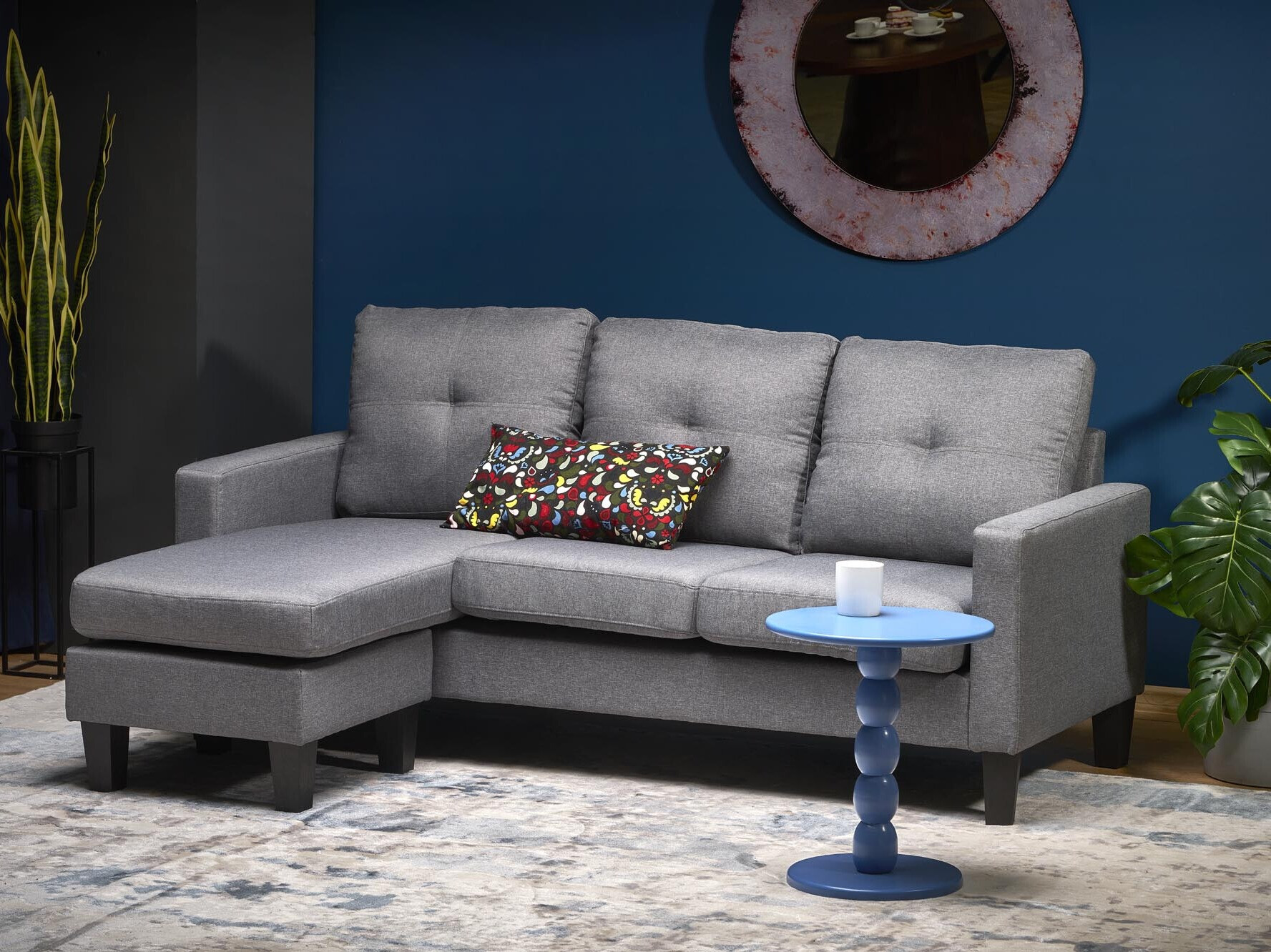 Комплект мека мебел Houston 1825 (Сив)