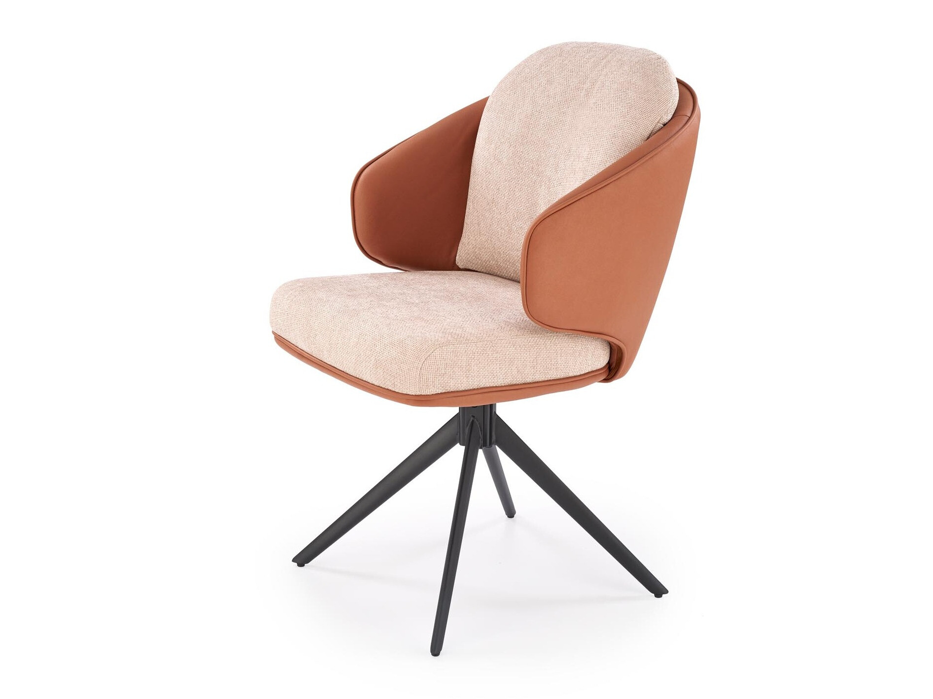 Стол Houston 1823 (Кафяв + Бежов)