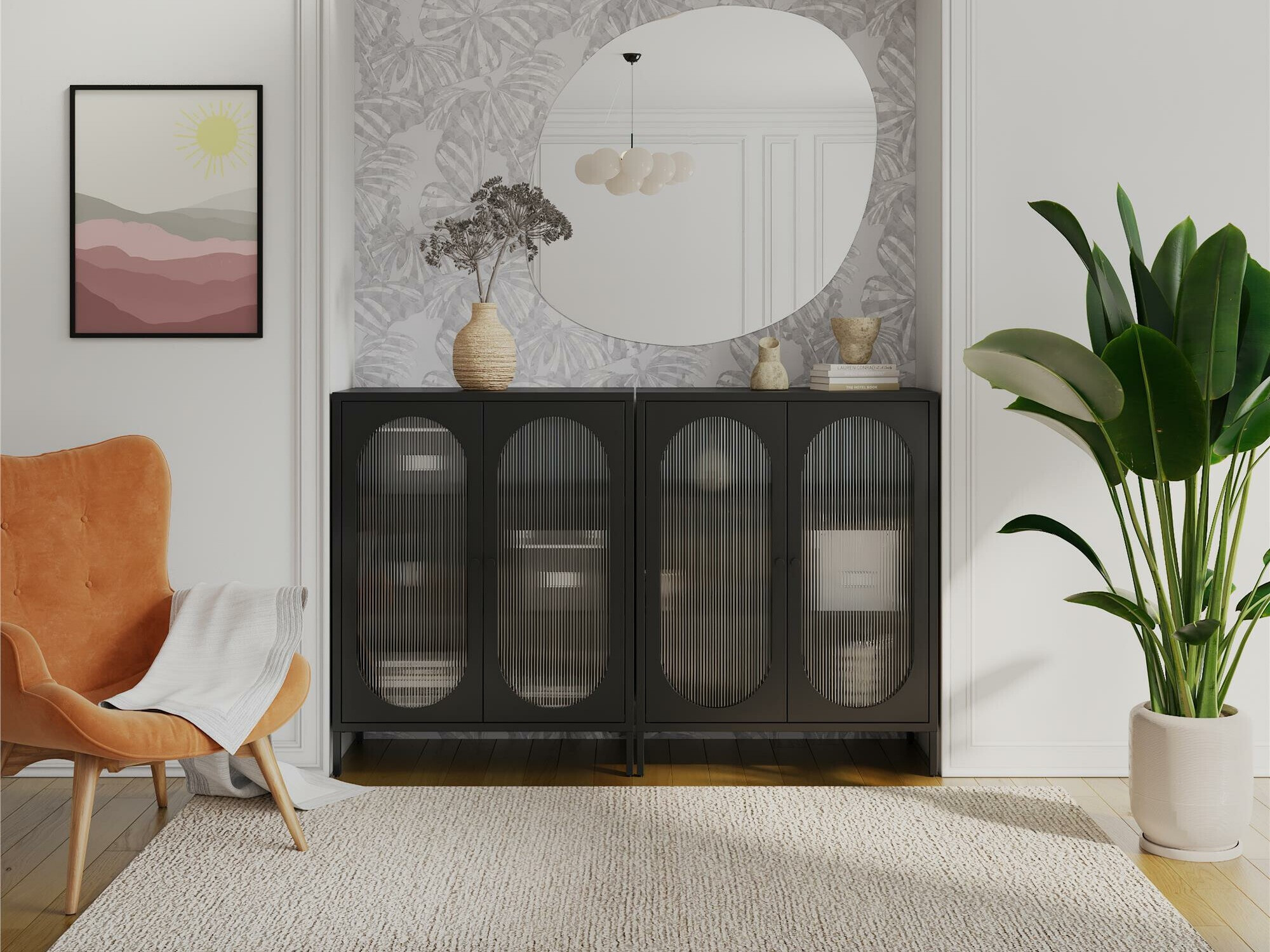 Шкаф Tulsa 653 (Черен)