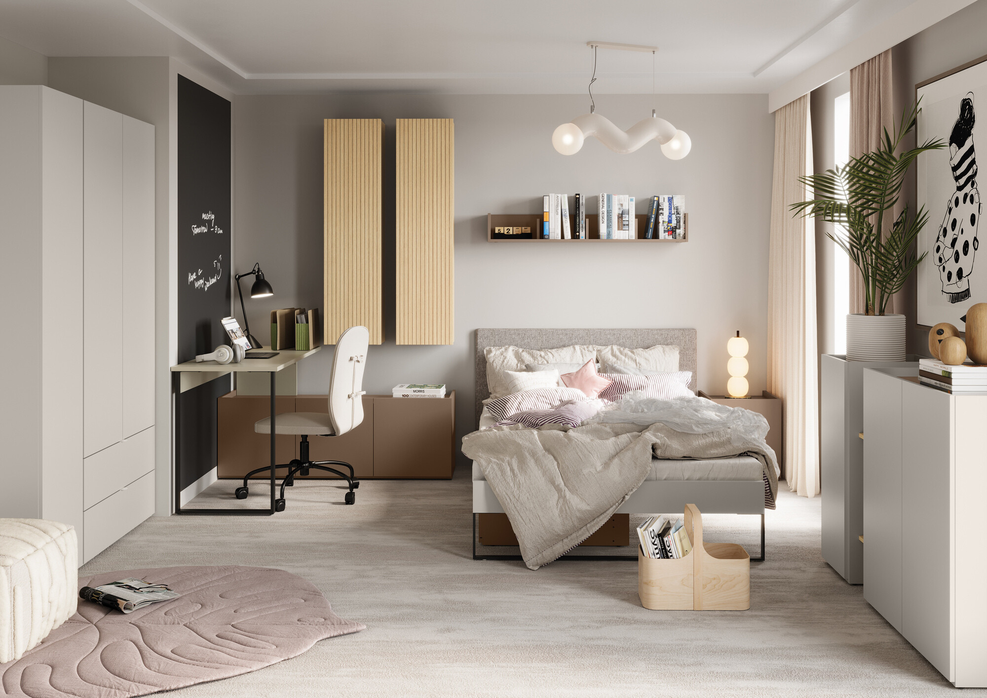 Стенна етажерка Tivseva 111