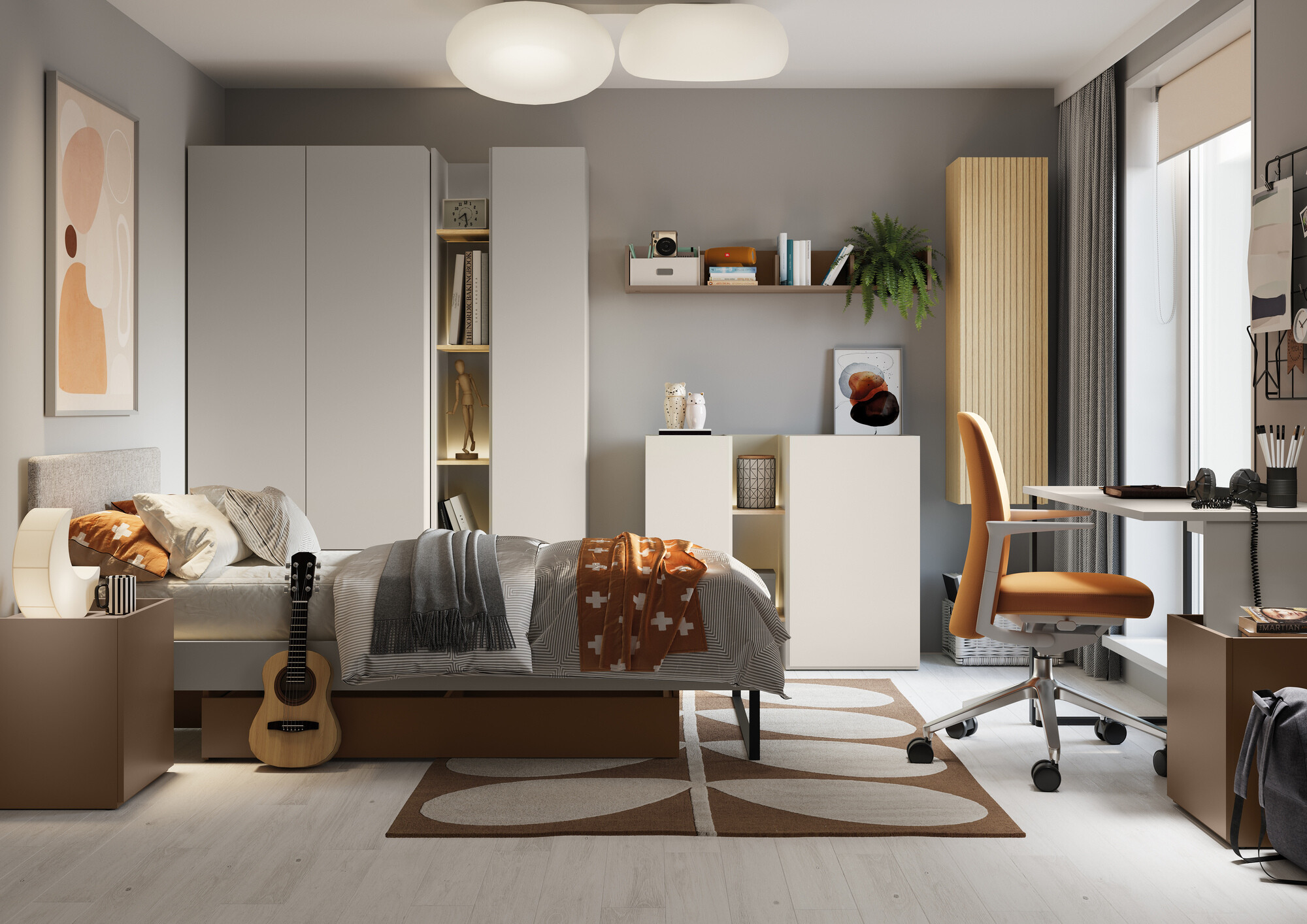 Стенна етажерка Tivseva 111