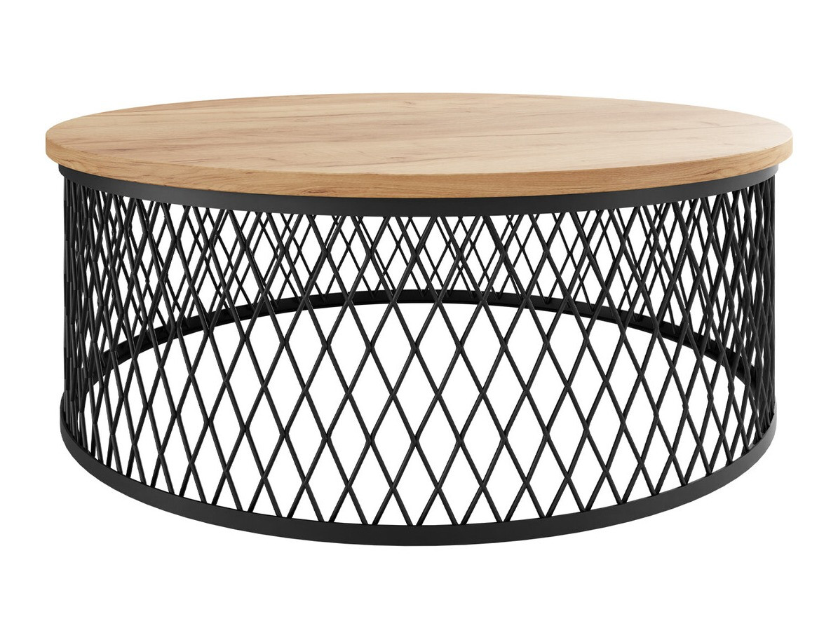 Масичка за кафе и списания Oswego 128 (Занаятчийски златен дъб)