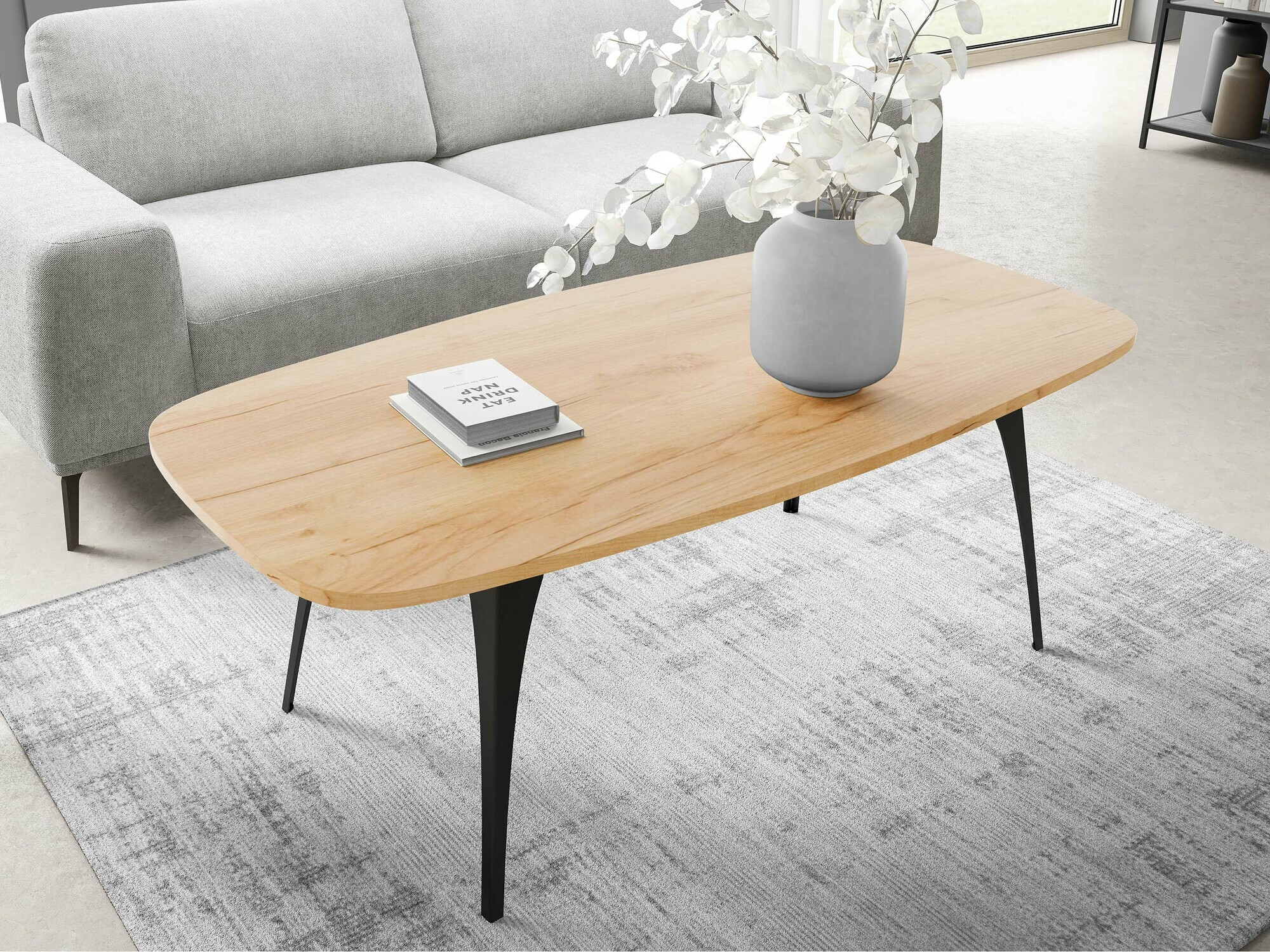 Масичка за кафе Oswego 125 (Занаятчийски златен дъб)