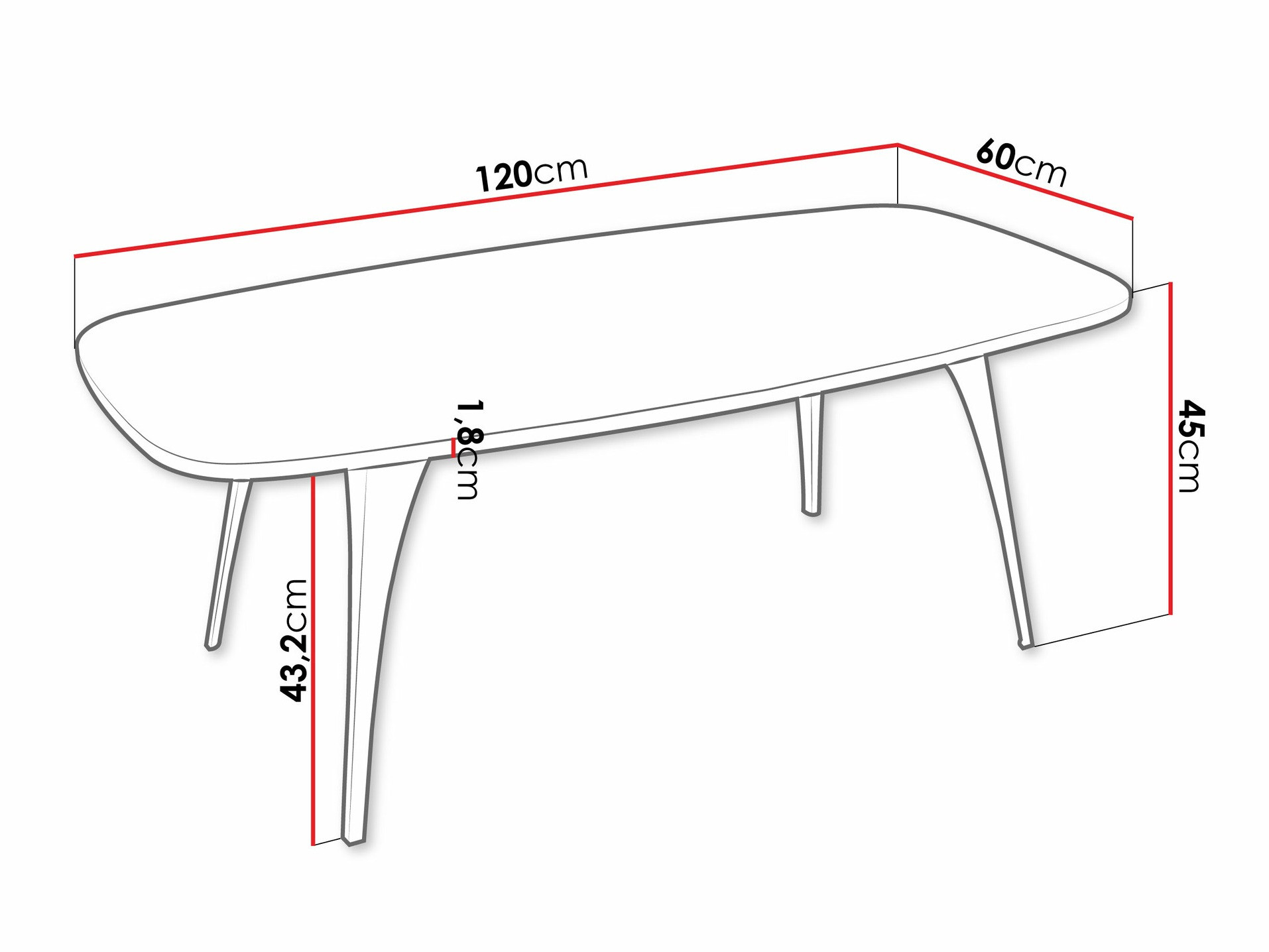 Масичка за кафе Oswego 125 (Занаятчийски златен дъб)
