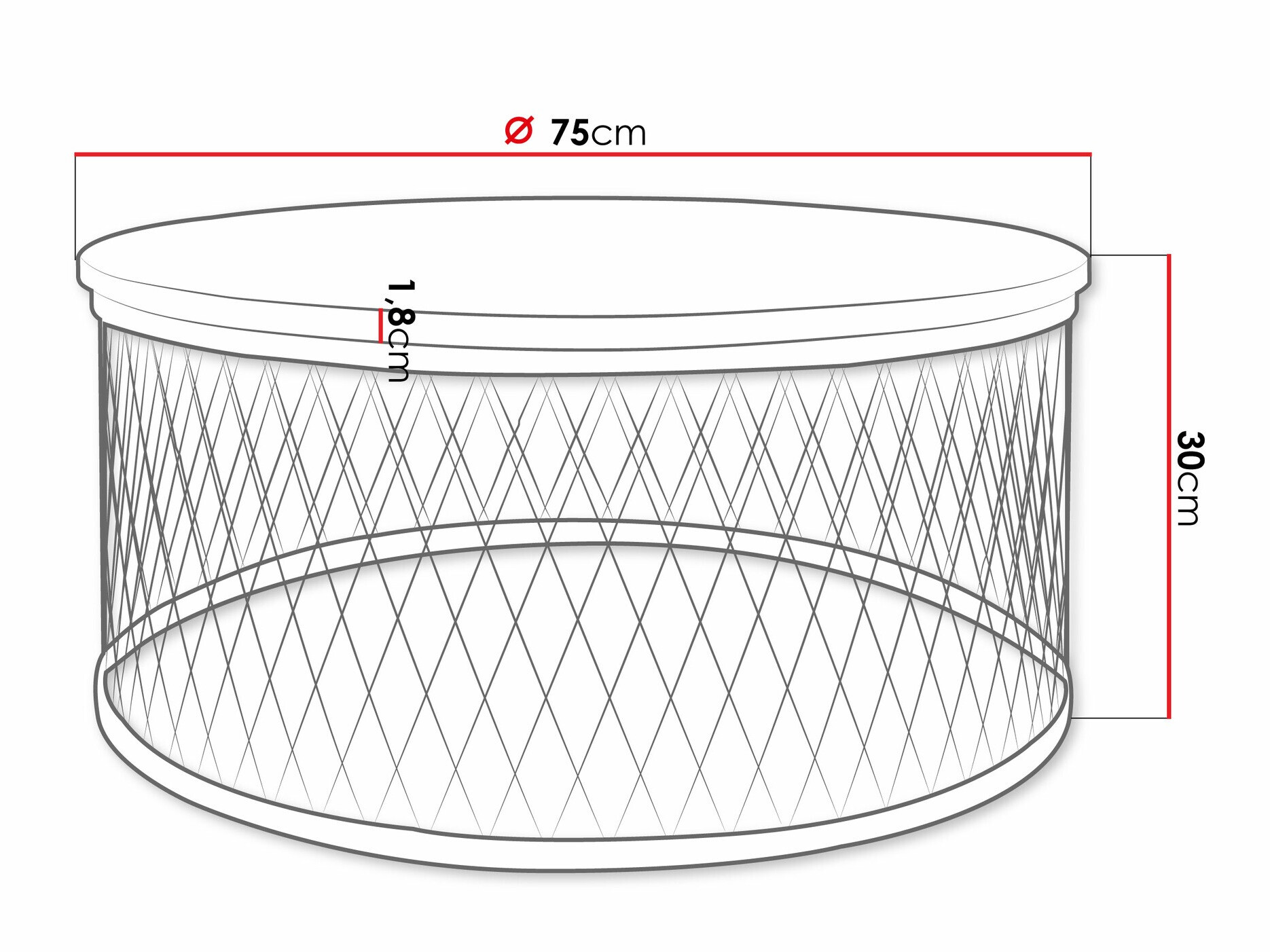 Масичка за кафе Oswego 128 (Занаятчийски златен дъб)