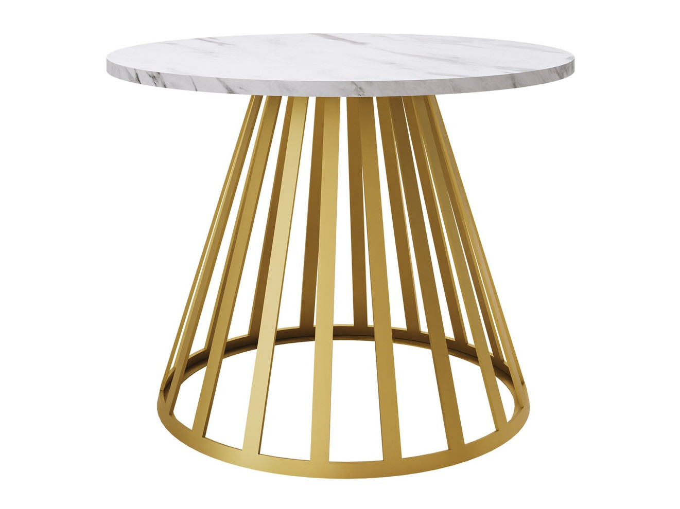 Масичка за кафе Oswego 130 (Бял мрамор)