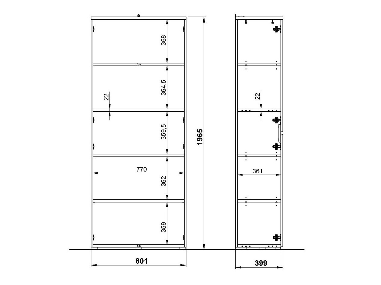 Етажерка Vesbeno 102 (Кашмир)