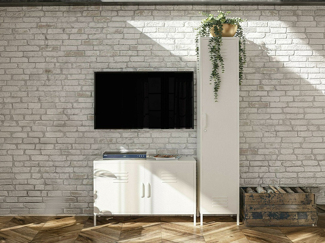 Комплект за хол Ophfere 105 (Бял)