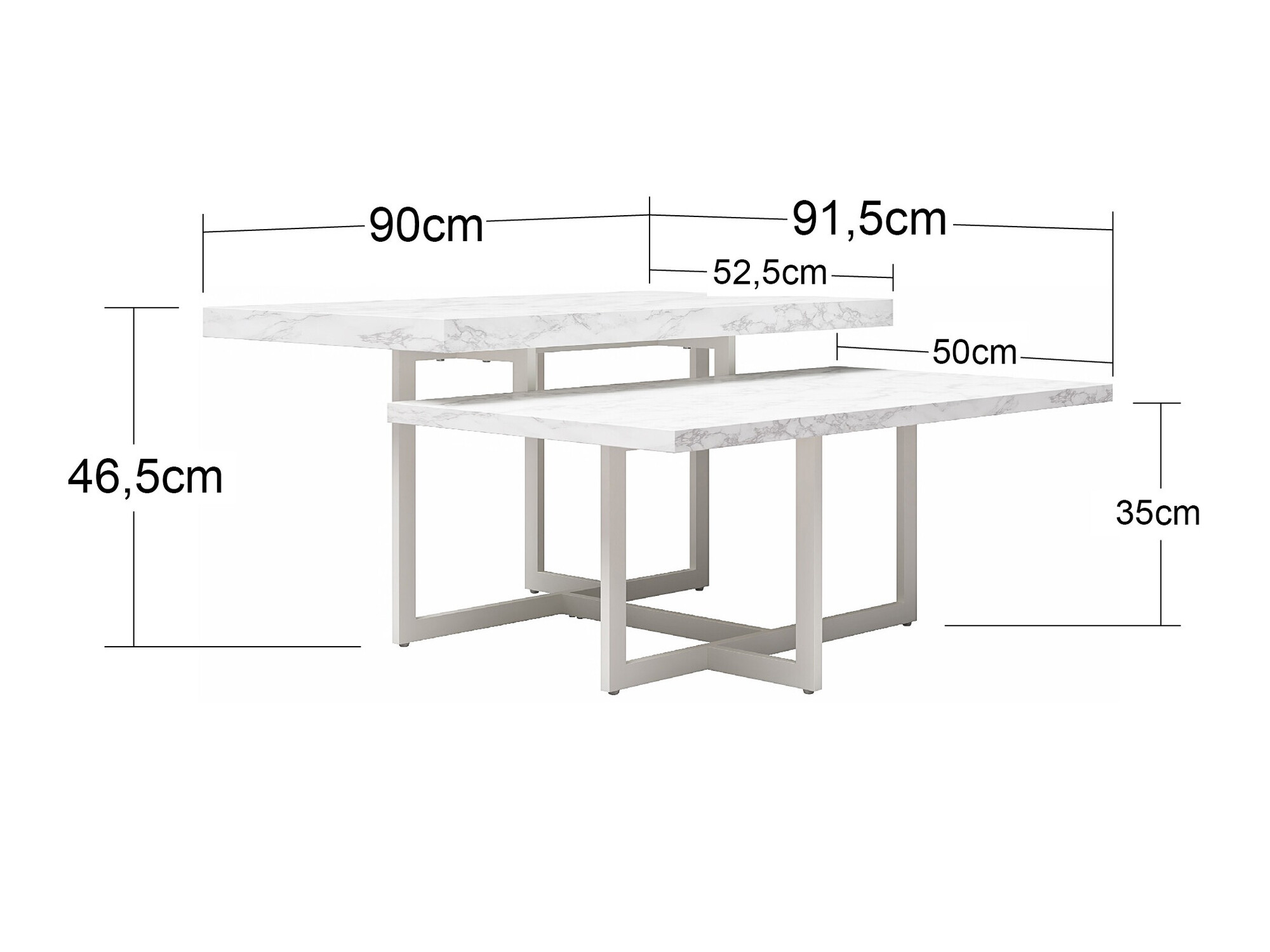 Масичка за кафе CosmoLiving by Cosmopolitan 167