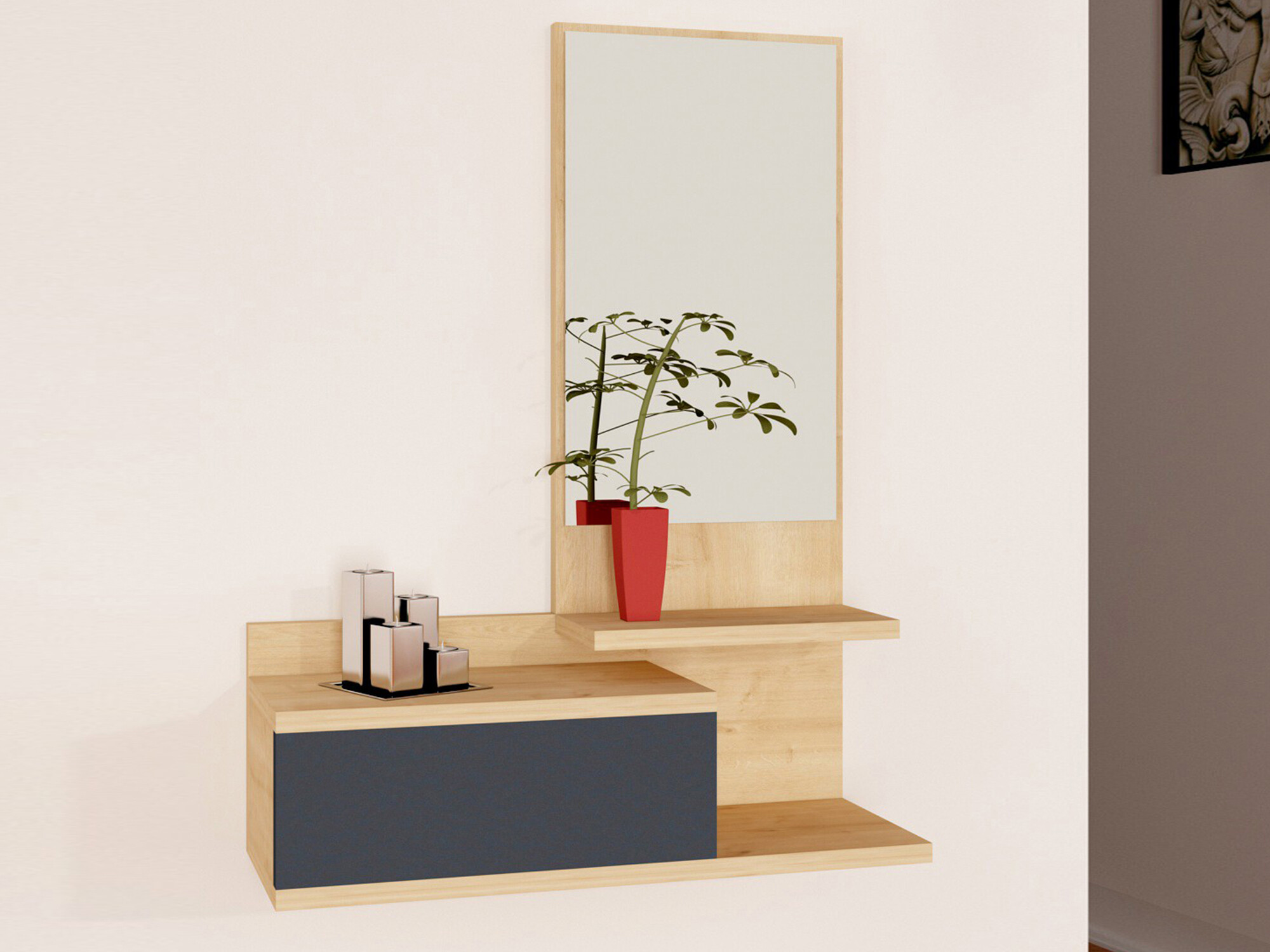 Тоалетка Kailua 1629