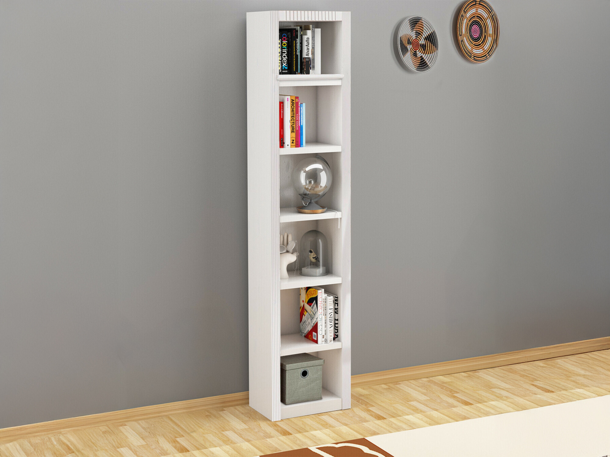 Етажерка Orlmara 101 (Бял)