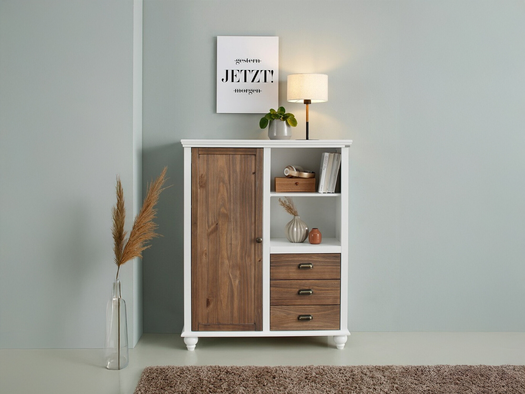 Скрин Tivmeri 103 (Бял + Кафяв)