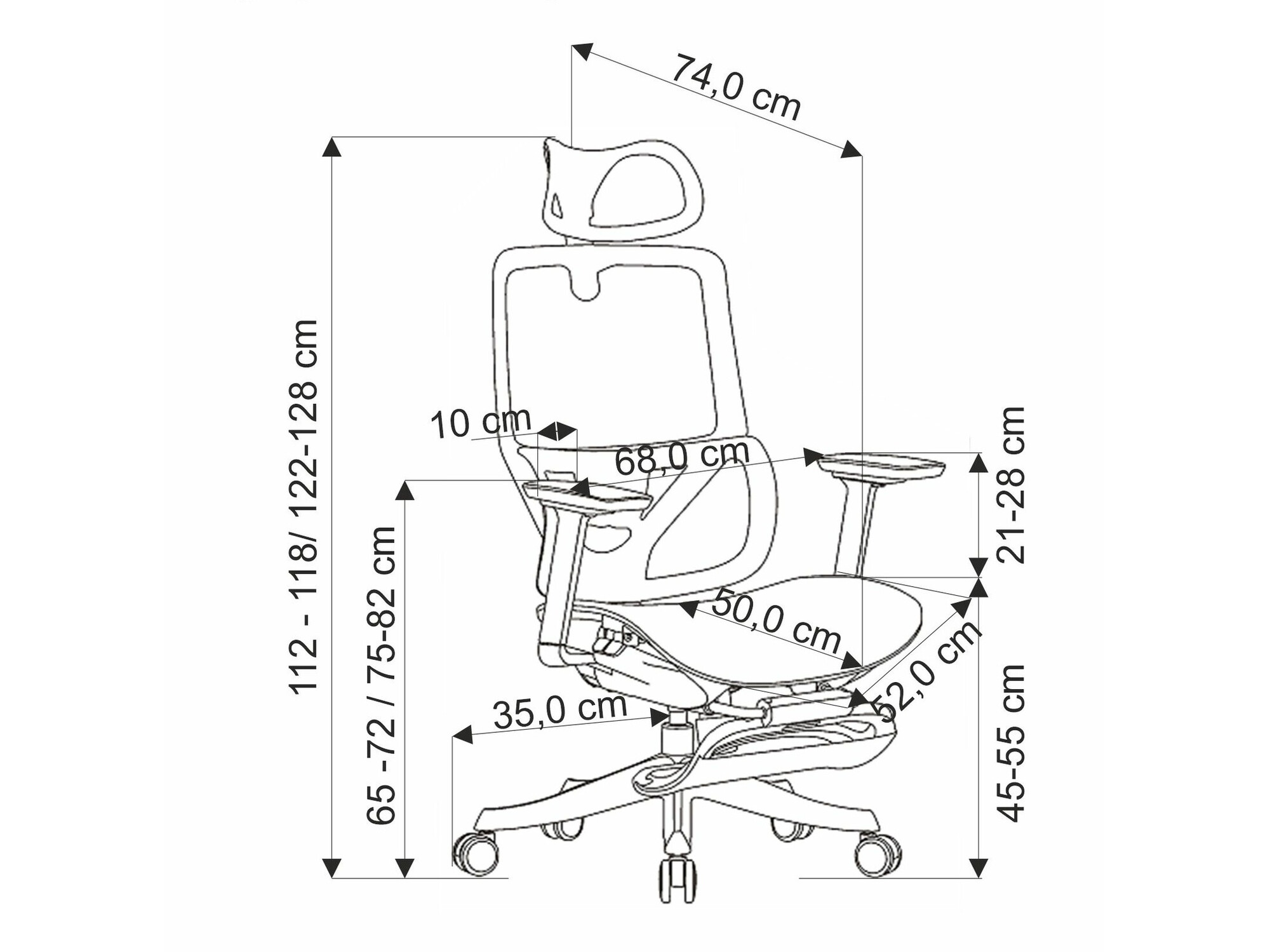 Офис стол Houston 1844