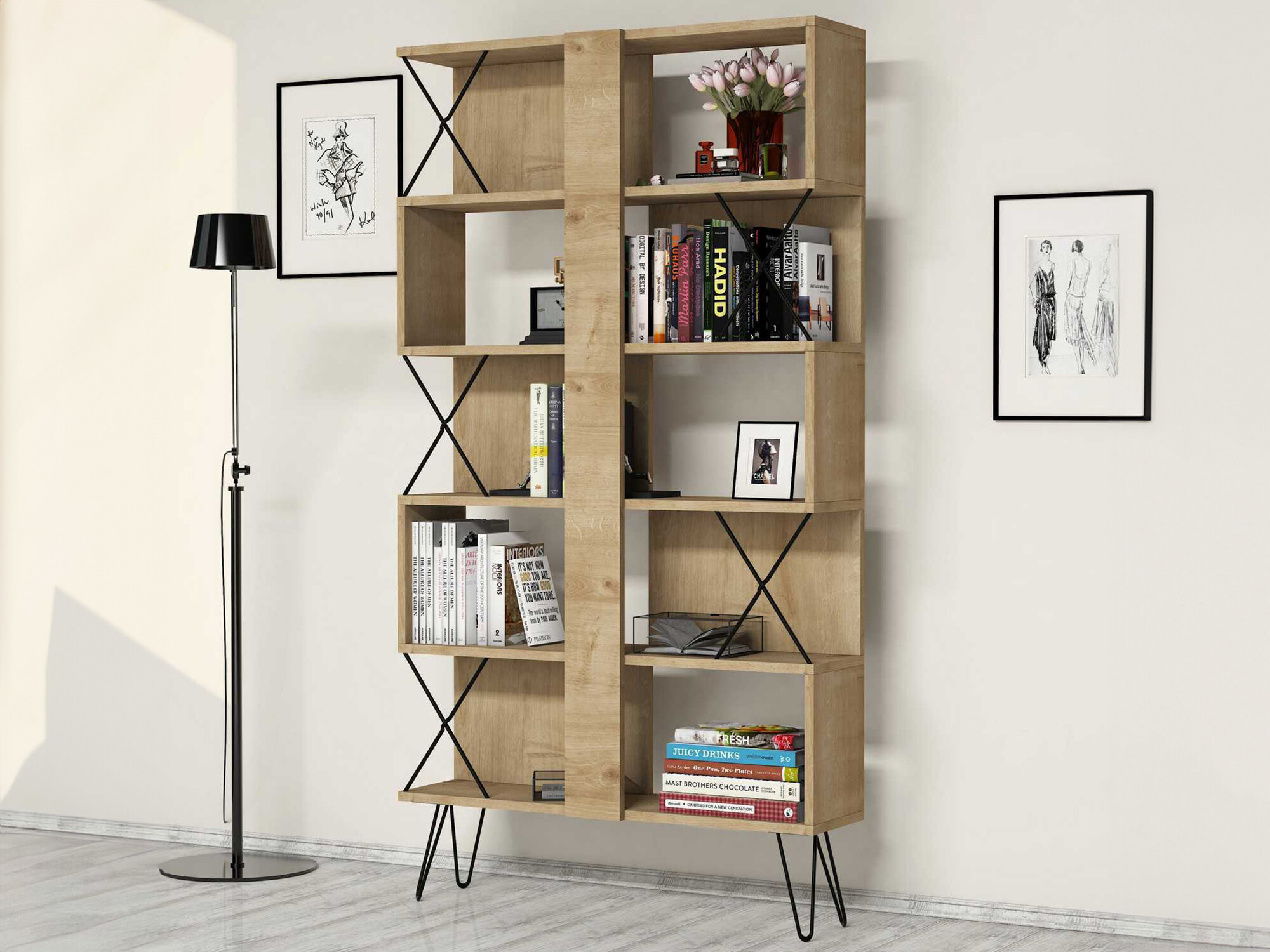 Етажерка Kailua 138 (Дъб)