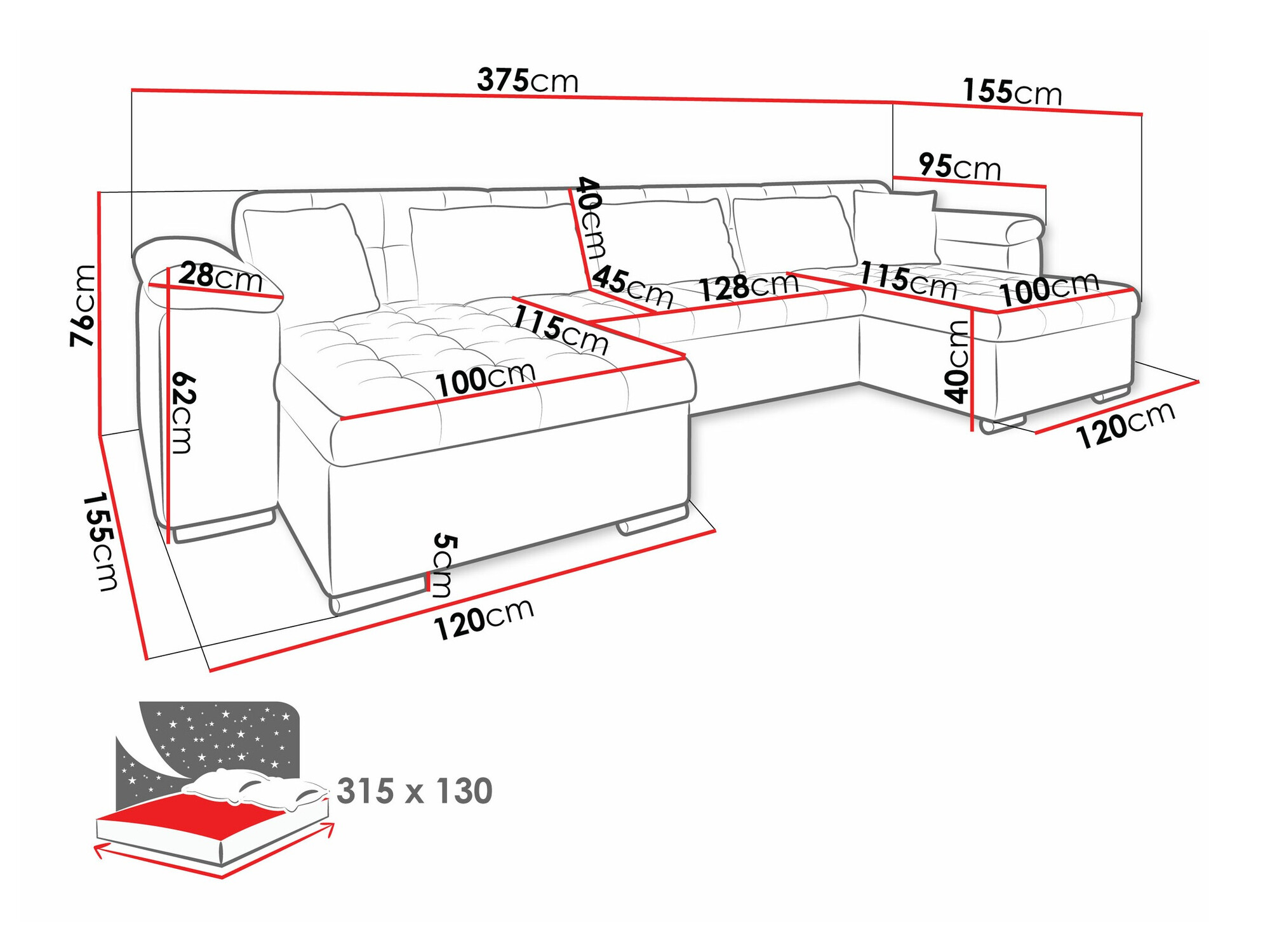 Ъглов диван Comfivo 111 (Wave 09)