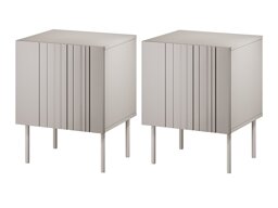Комплект нощни шкафчета Evavese 104 (Бежов)
