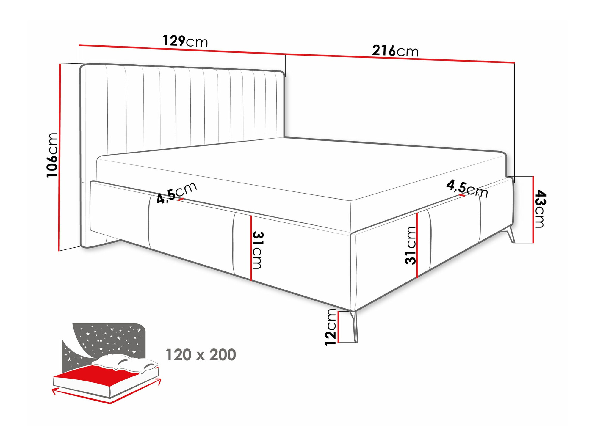 Легло ComfiDream Onana (Fresh 01)