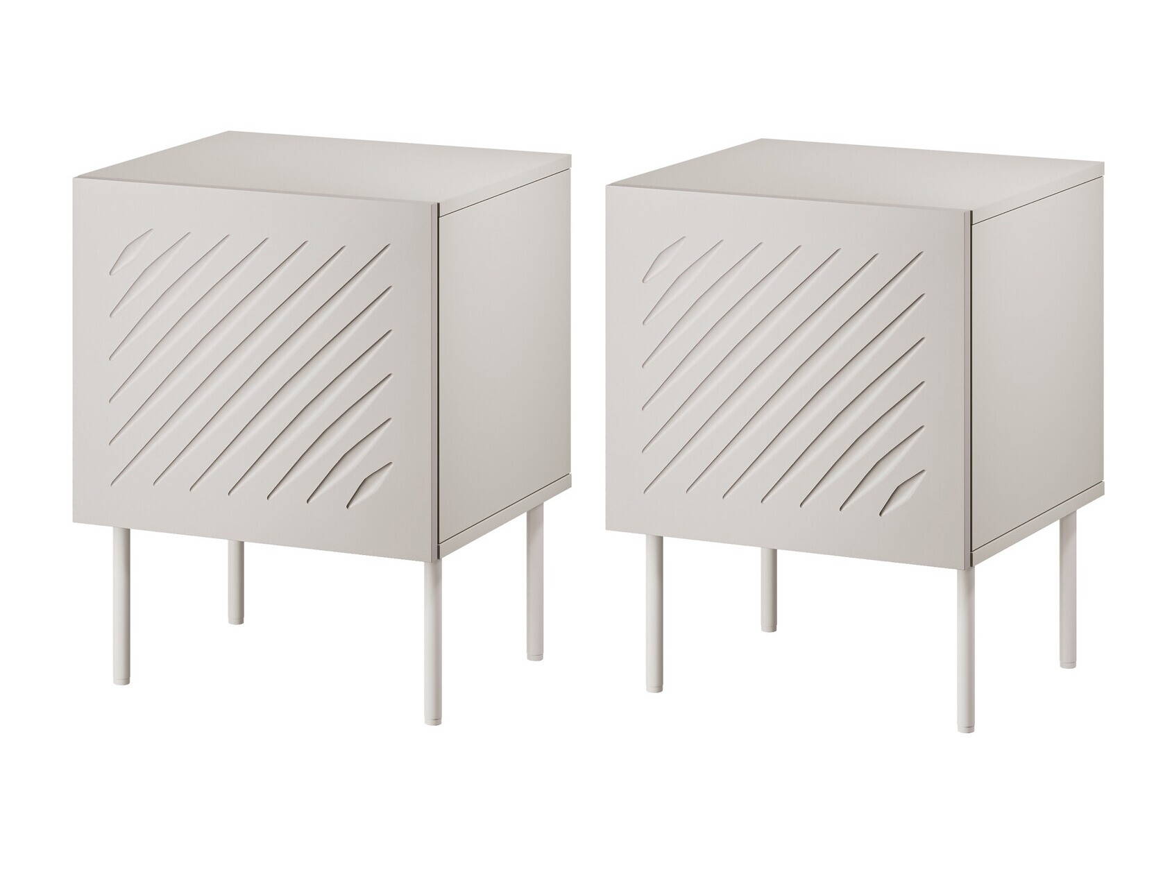 Комплект нощни шкафчета Tolfelo 104 (Бежов)