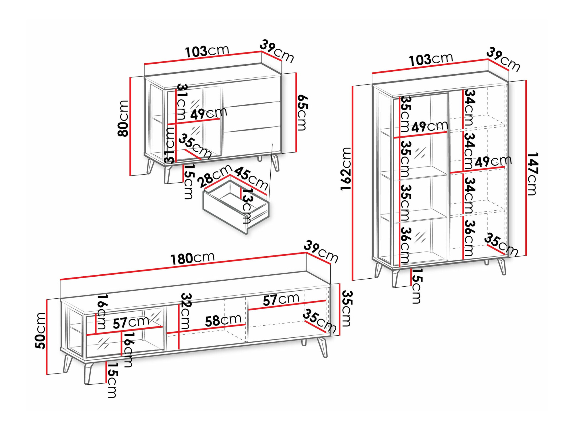 Комплект за хол Argentas