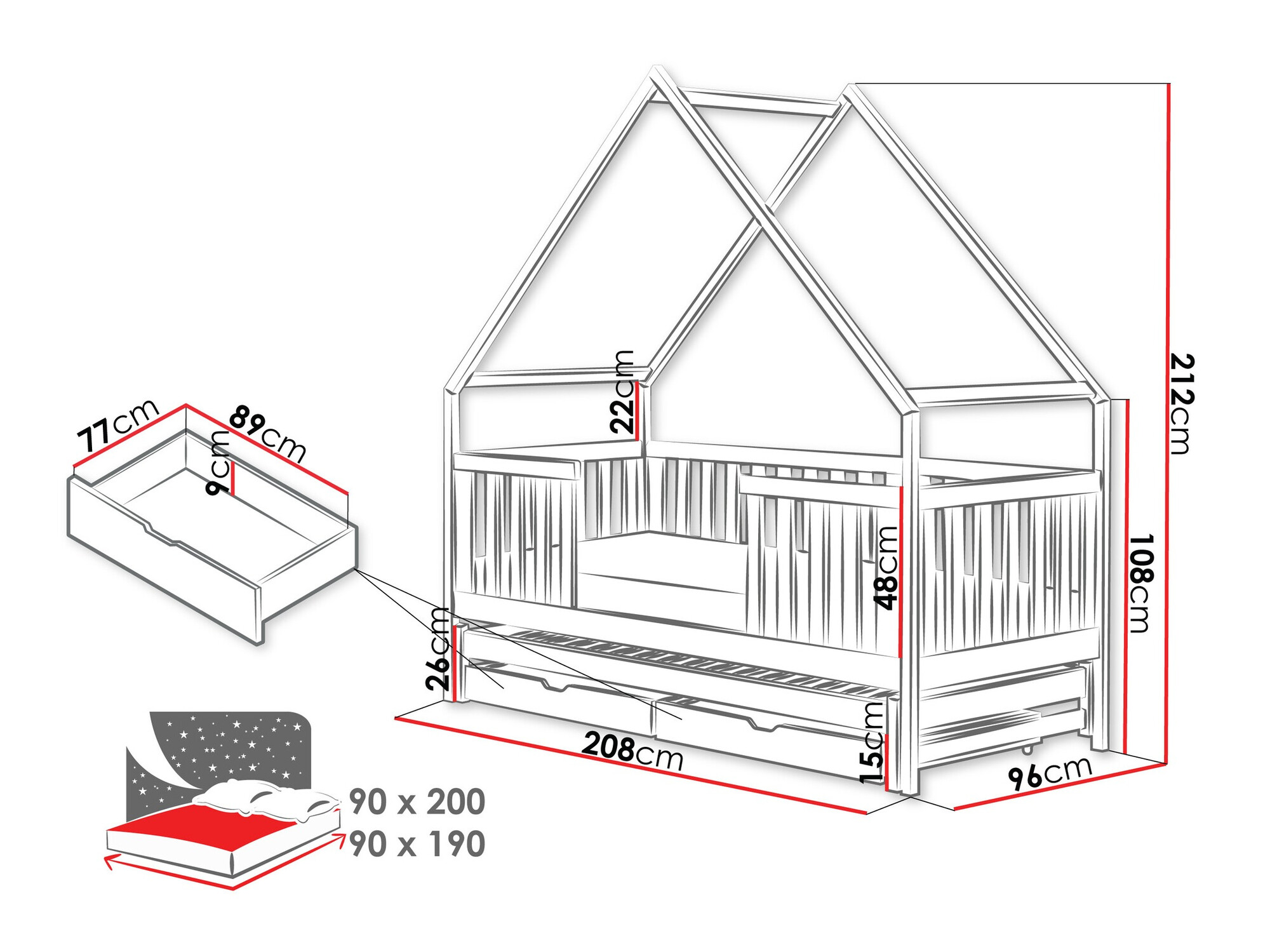 Легло Vista 115 (Бор)