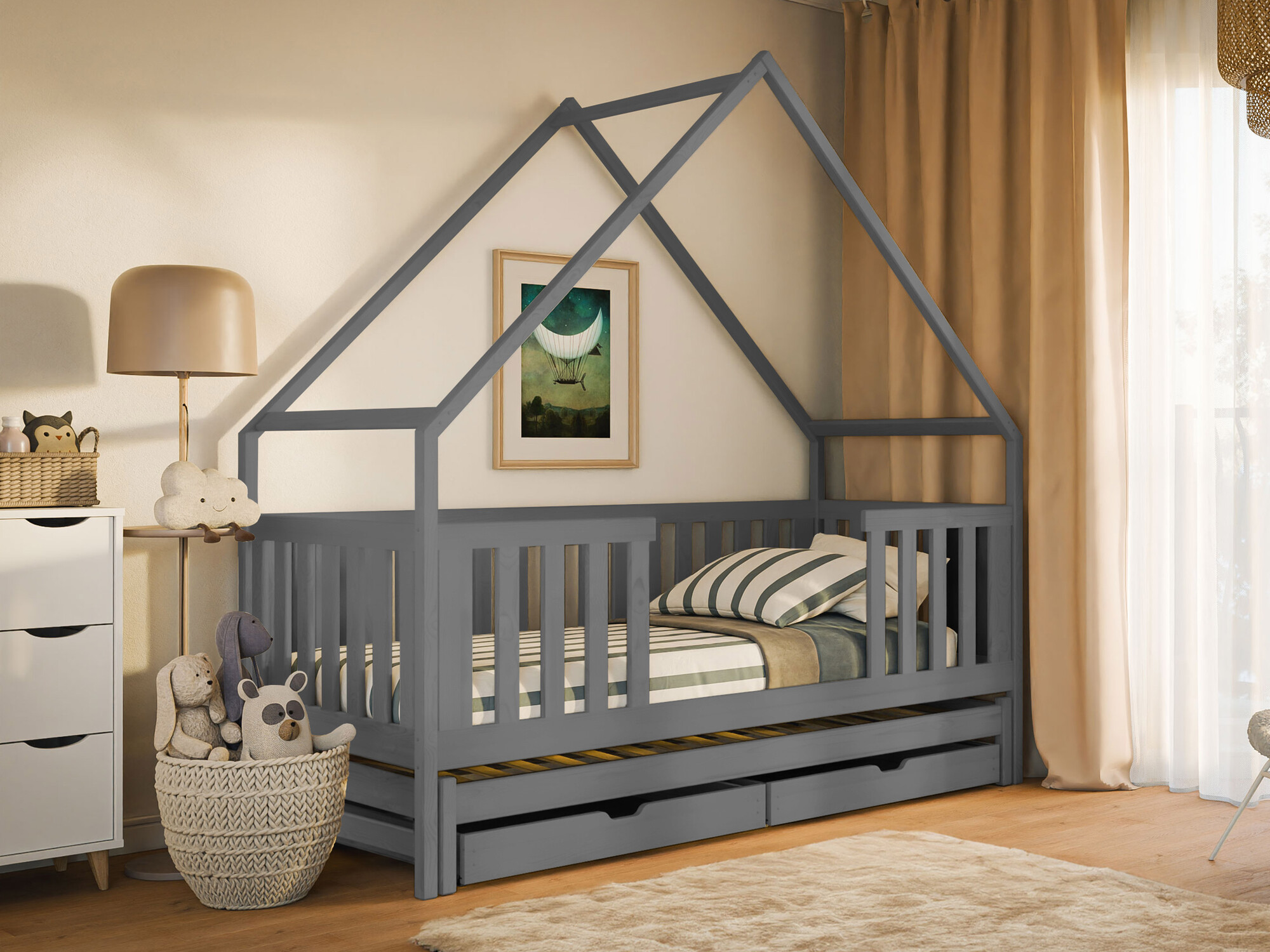 Легло Vista 115 (Сив)