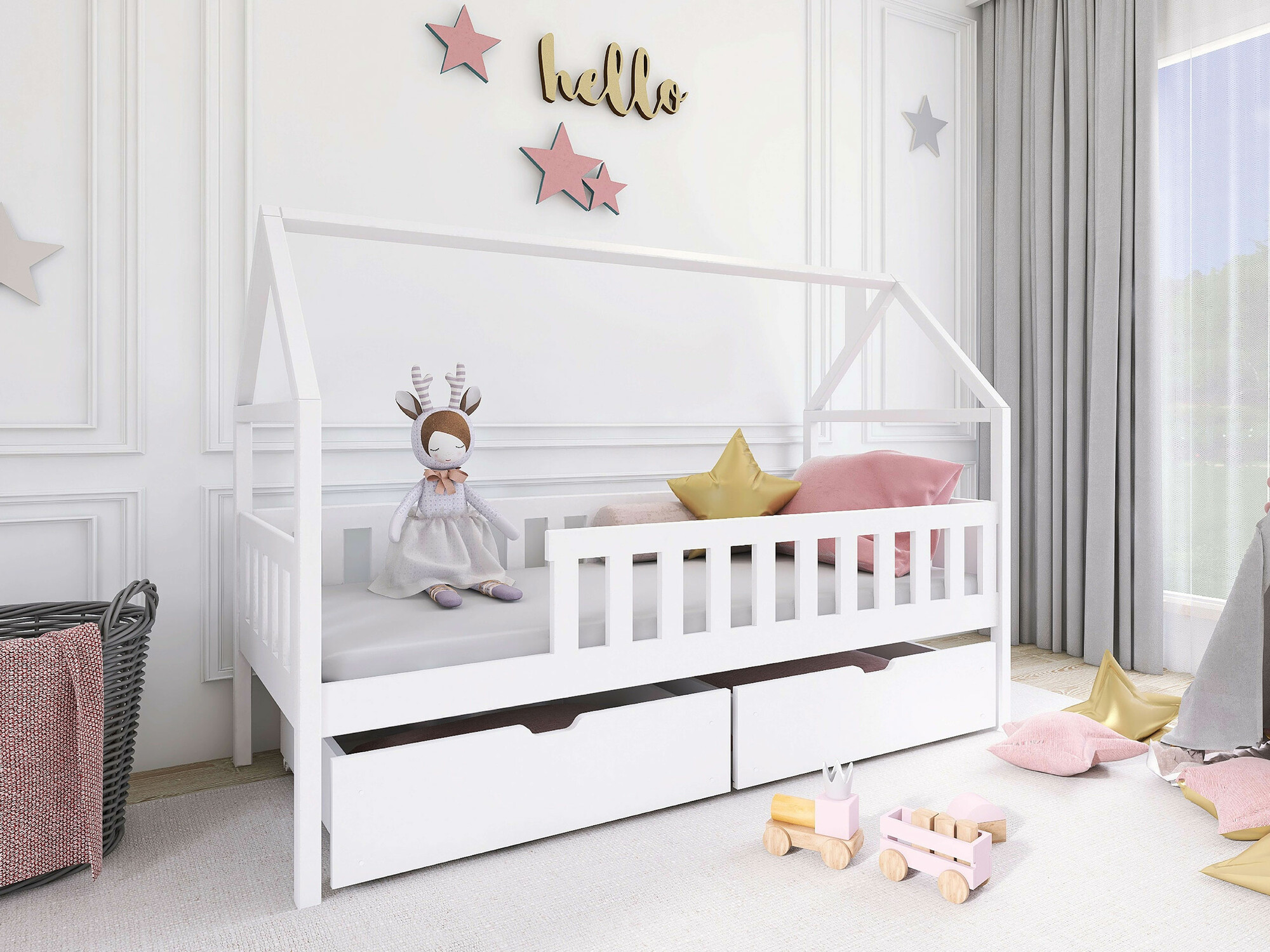 Легло Vista 116 (Бял)