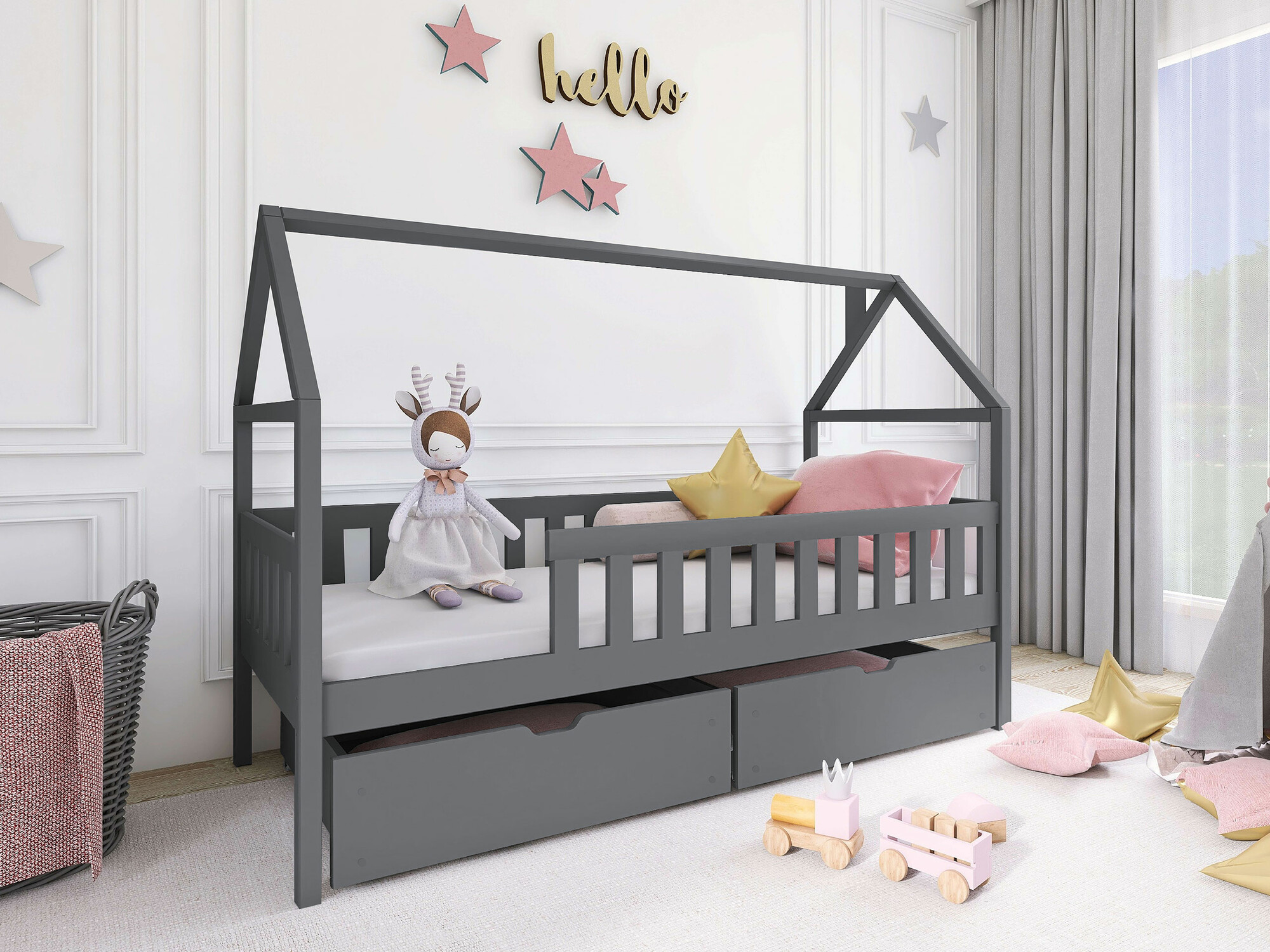 Легло Vista 116 (Сив)