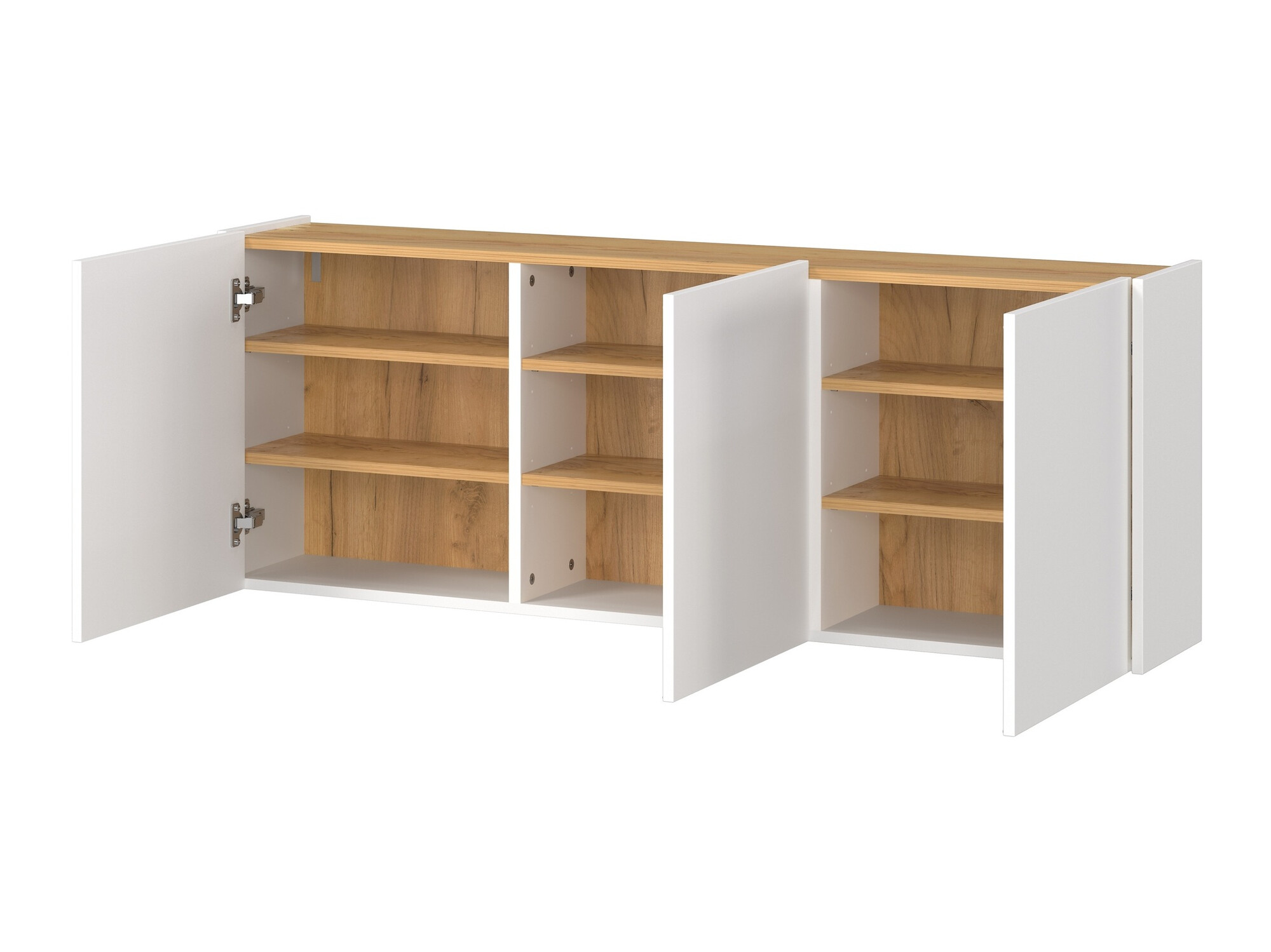 Етажерка за обувки Sacramento 433 (Бял)