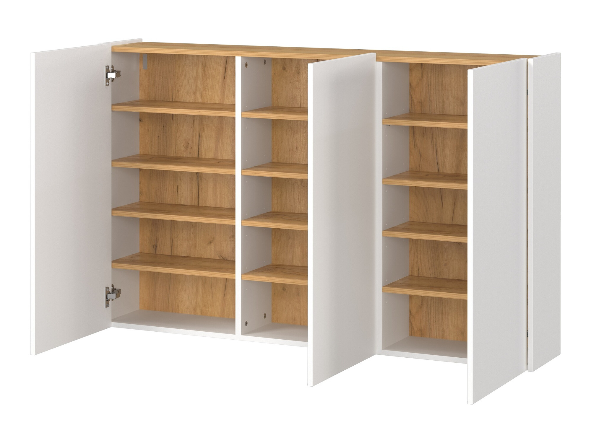 Етажерка за обувки Sacramento 434 (Бял)