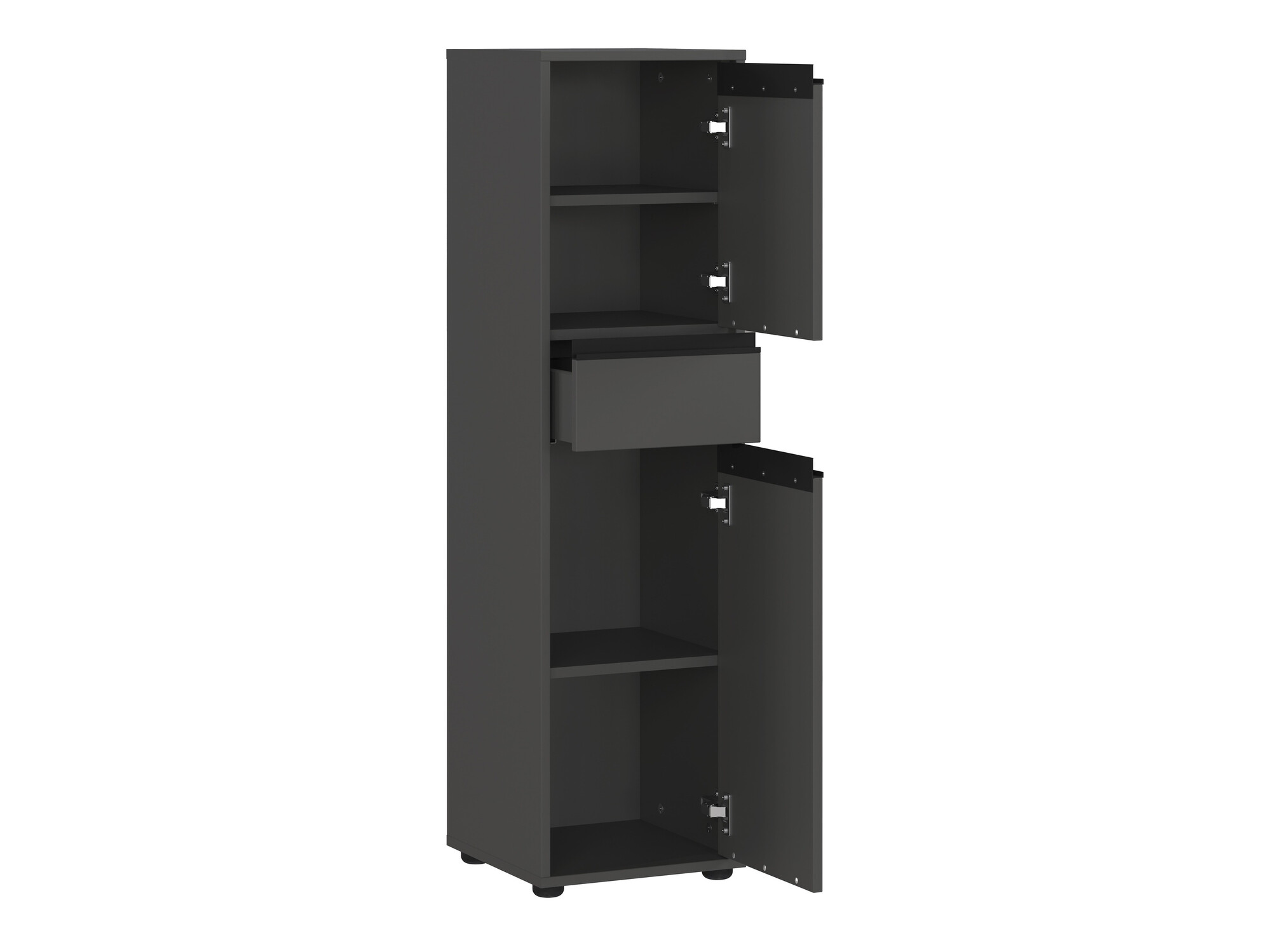 Стоящ шкаф за баня Tensona 101 (Графит)