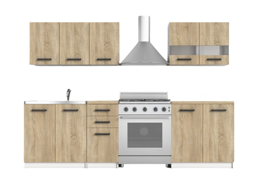 Комплект за кухня Mandeville 240 (Сонома дъб)