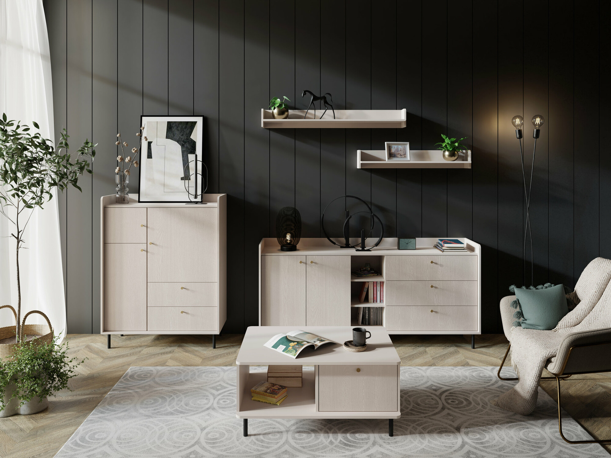 Стенна етажерка Sorsale 109