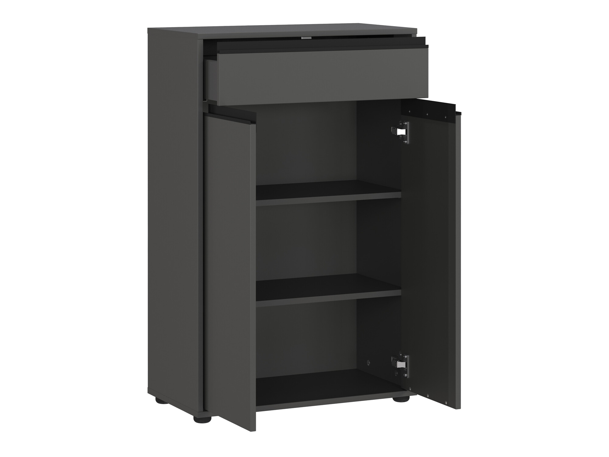 Стоящ шкаф за баня Tensona 102 (Графит)