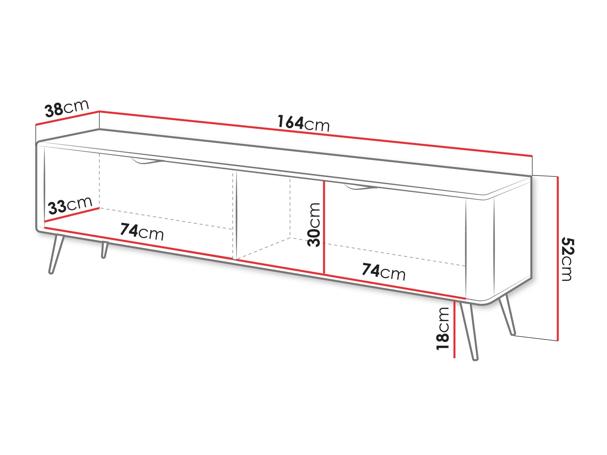 ТВ шкаф Versoe 104 (Бежов)