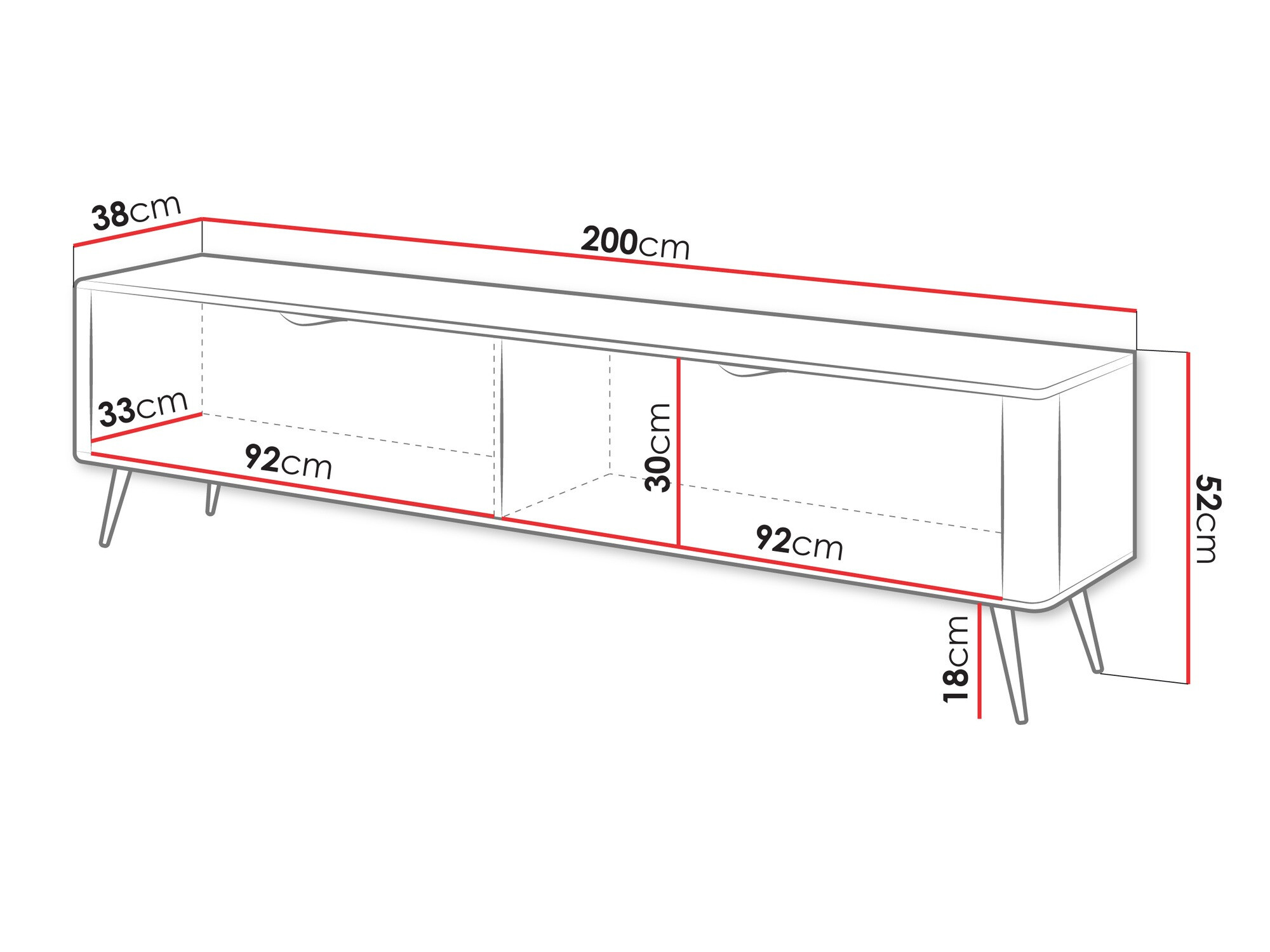 ТВ шкаф Versoe 105 (Бежов)