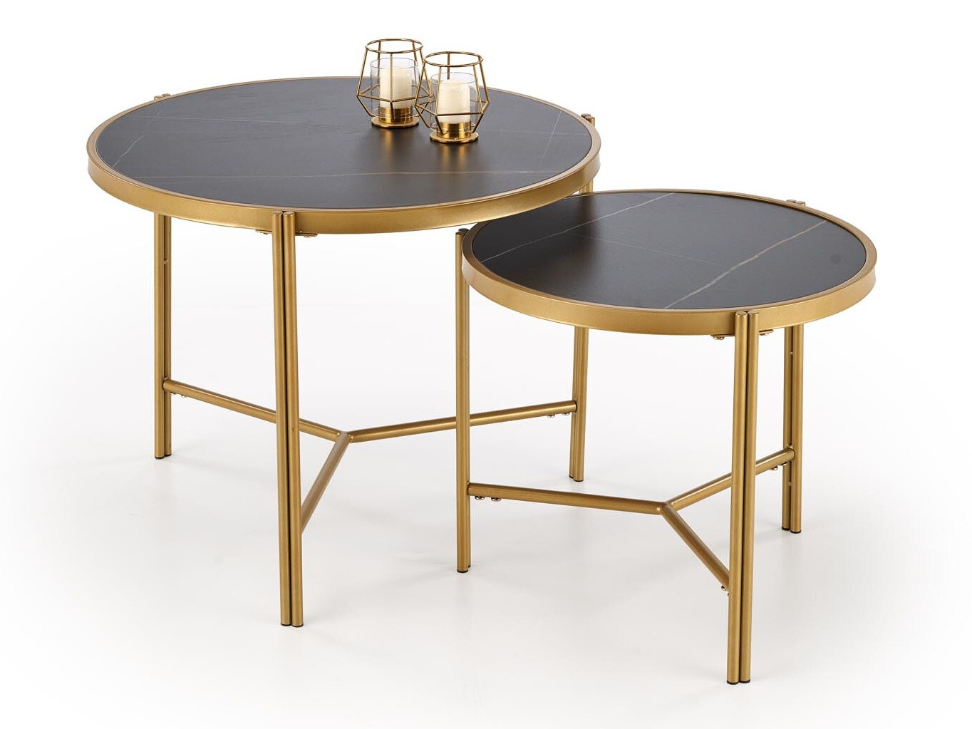 Комплект масички за кафе Houston 1867 (Черен мрамор)