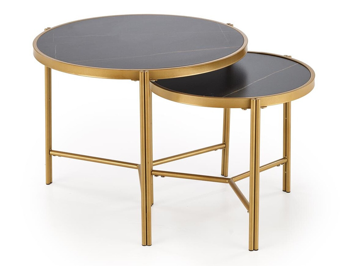 Комплект масички за кафе Houston 1867 (Черен мрамор)