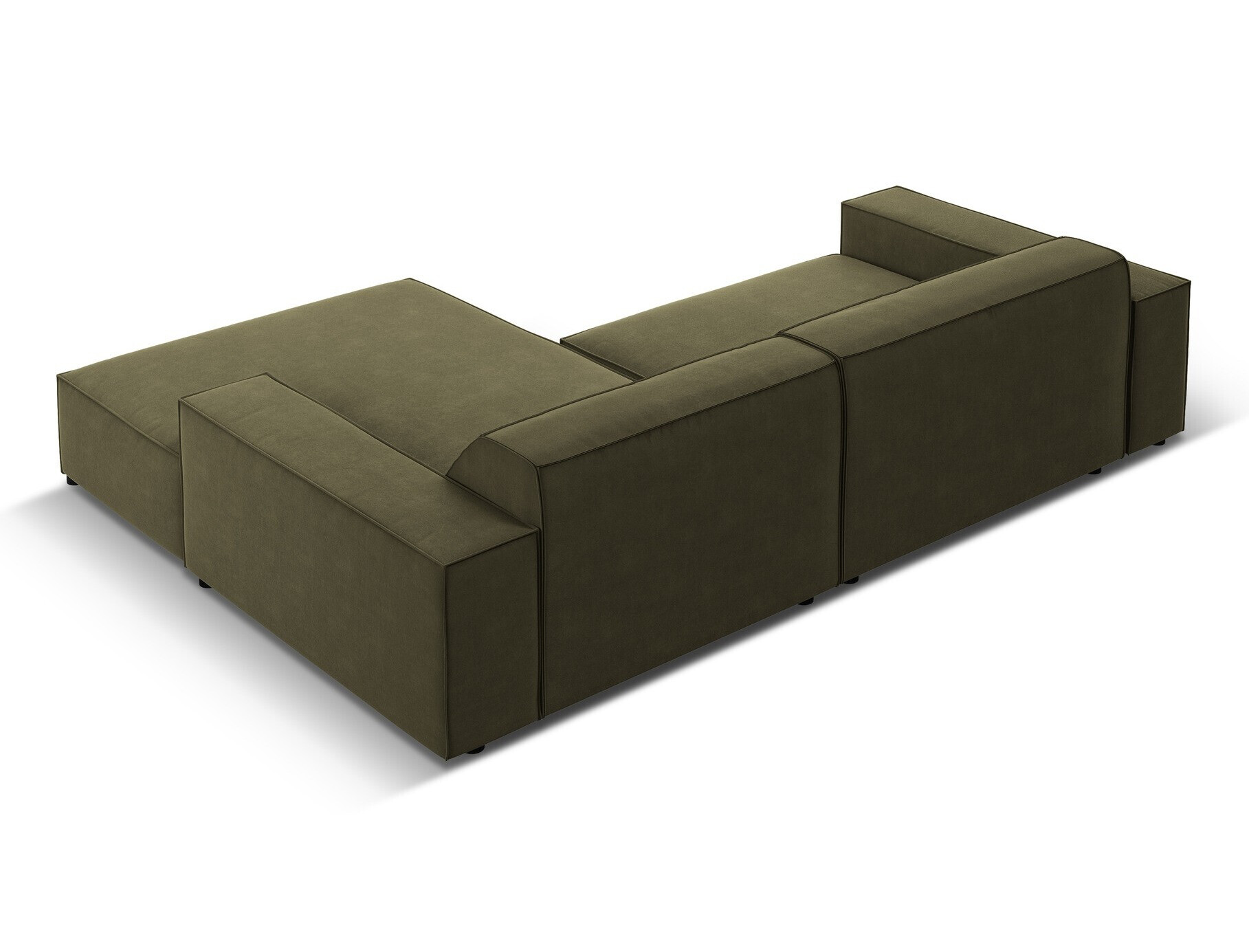 Модулен ъглов диван Lomcalu 101 (Bluvel 77)