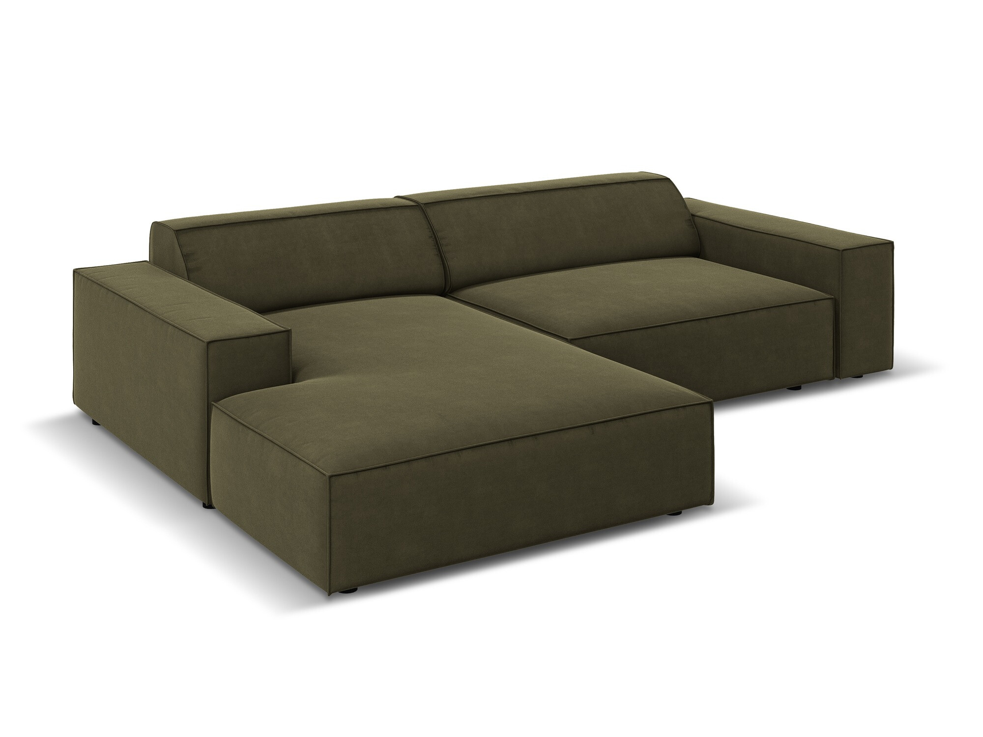 Модулен ъглов диван Lomcalu 101 (Bluvel 77)